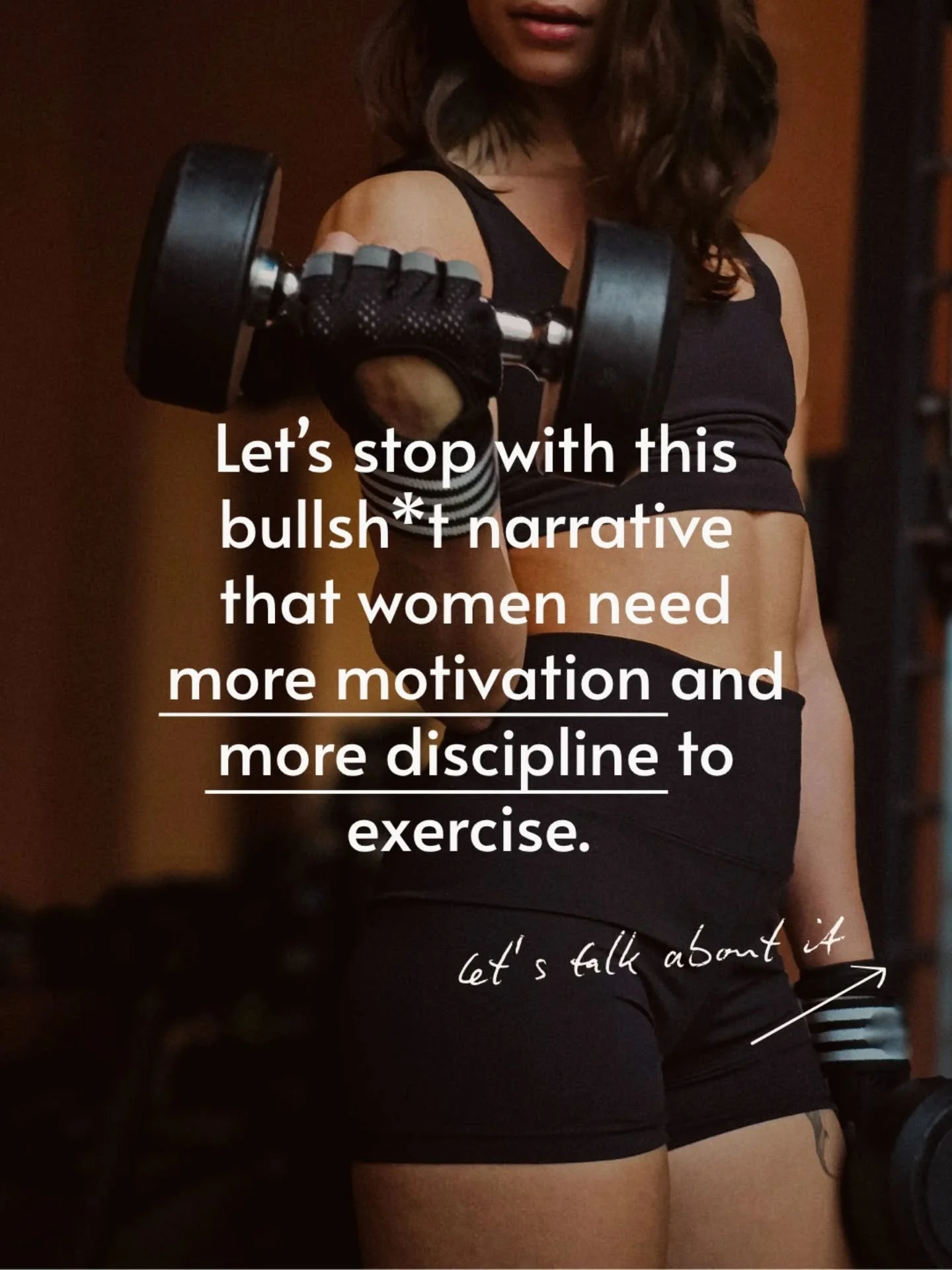 Let's be honest about what gets in the way of training for most women.

It's not that you don't know exercise is good for you. It's not that you lack discipline or need another motivational quote.

It's that your energy, time, and mental bandwidth ar