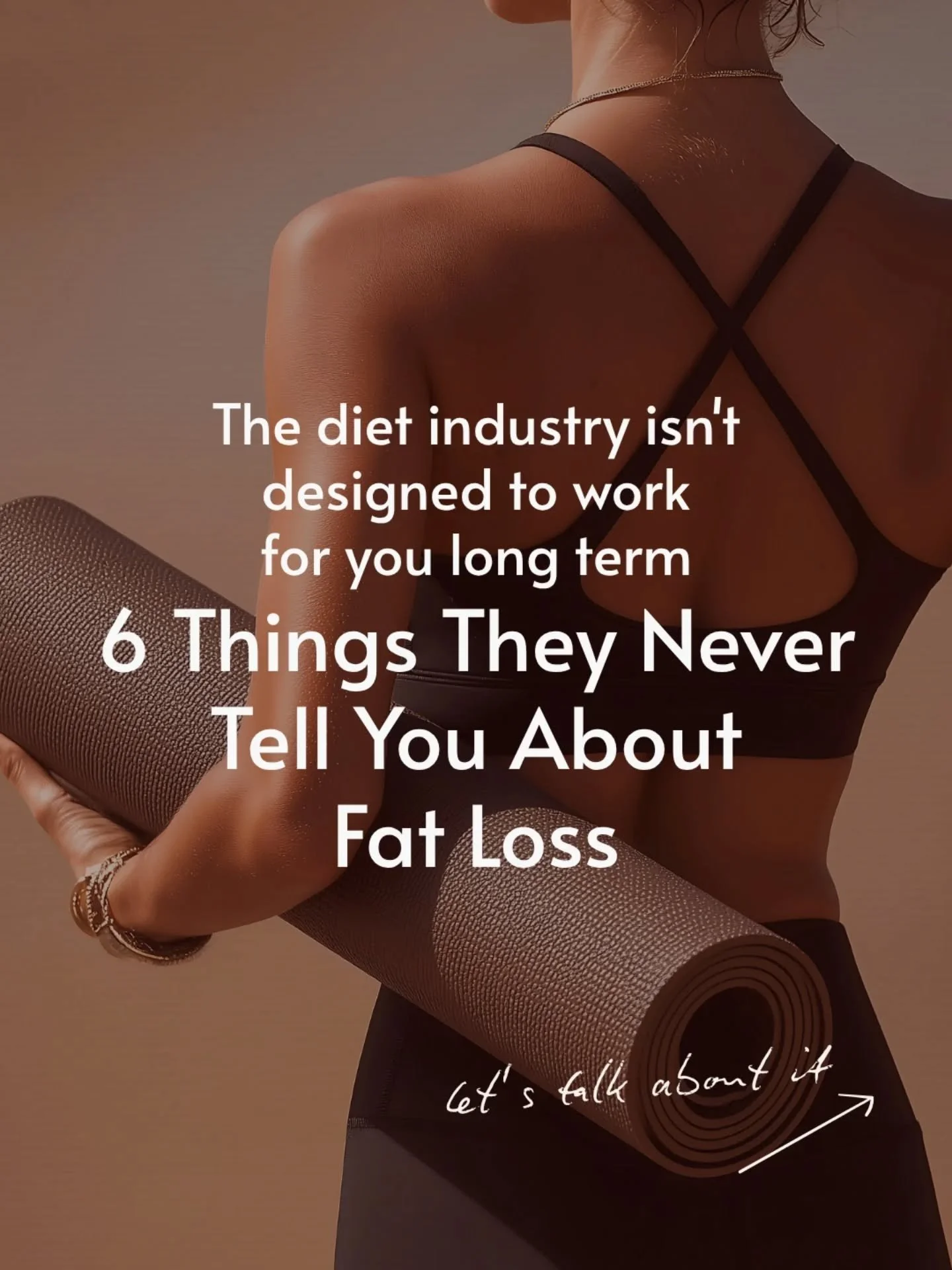 Let's be honest about why most diets fail. It's not because you lack discipline. It's not because you didn't try hard enough. It's because the diet industry isn't built to help you succeed long term. It's designed to keep you coming back.