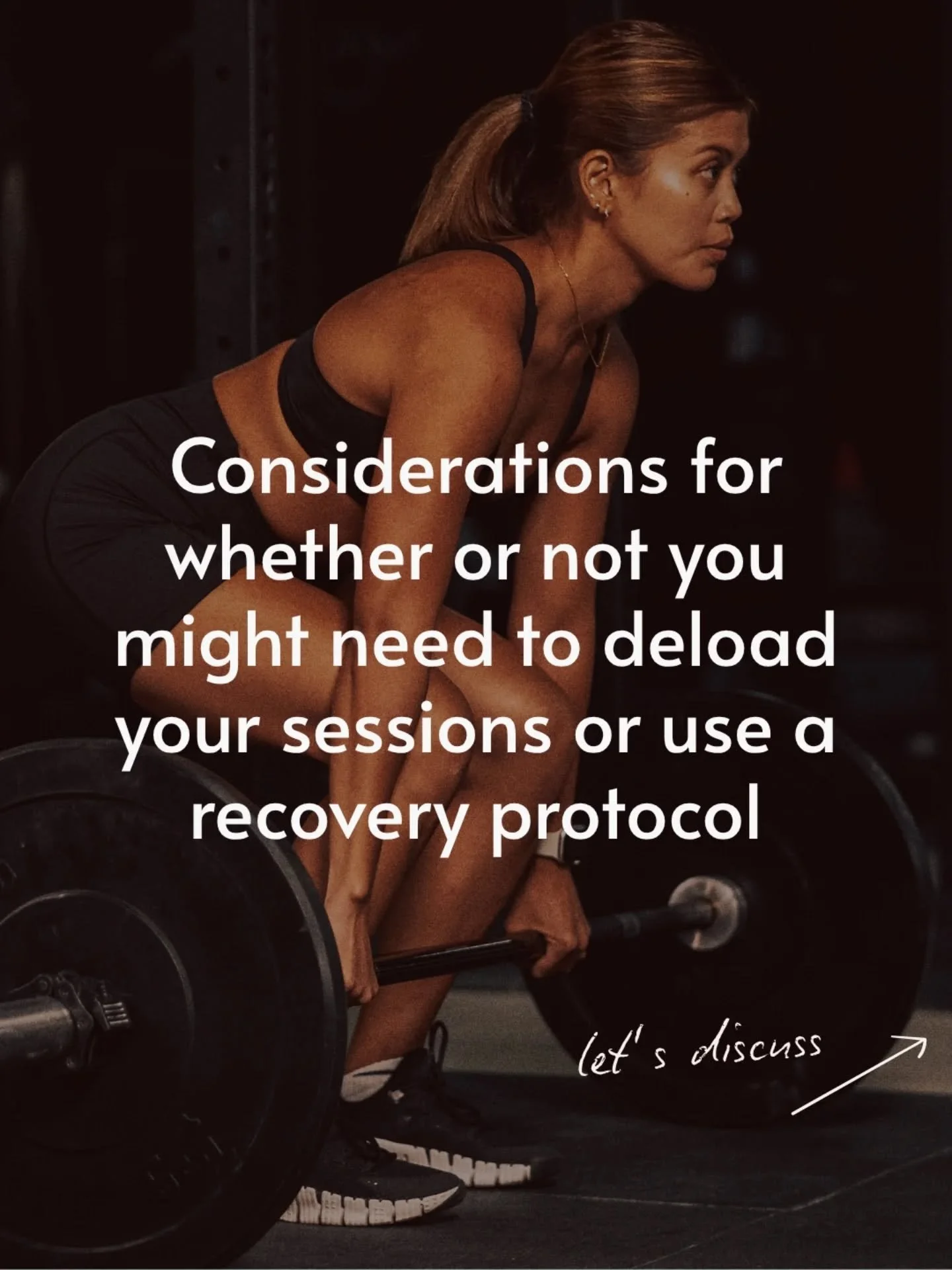 A recovery mindset is key.

Too many people fall into the trap of only thinking about the exercise and getting the sessions in, hitting PBs, chasing progressive overload. And they forget that recovery is the other half of the conversation.

There&rsq