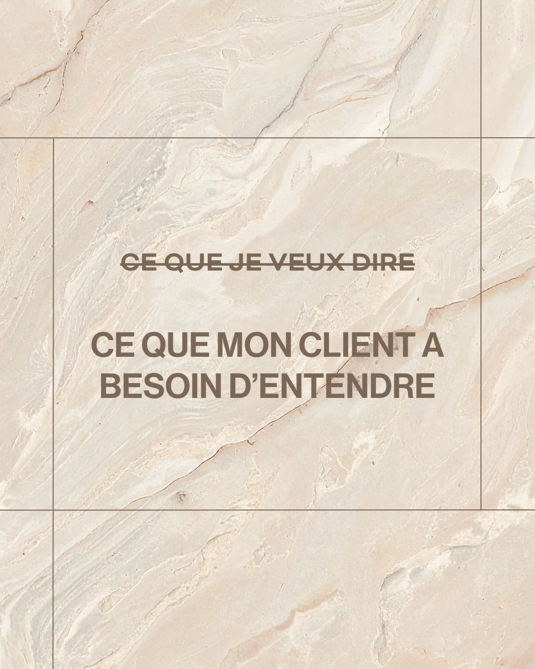 L&rsquo;erreur la plus courante sur un site web, c&rsquo;est la perspective.

Et c&rsquo;est un changement assez facile &agrave; faire : tout ce qui se trouve sur votre site doit r&eacute;pondre &agrave; une question simple.

✨Qu&rsquo;est-ce que je 