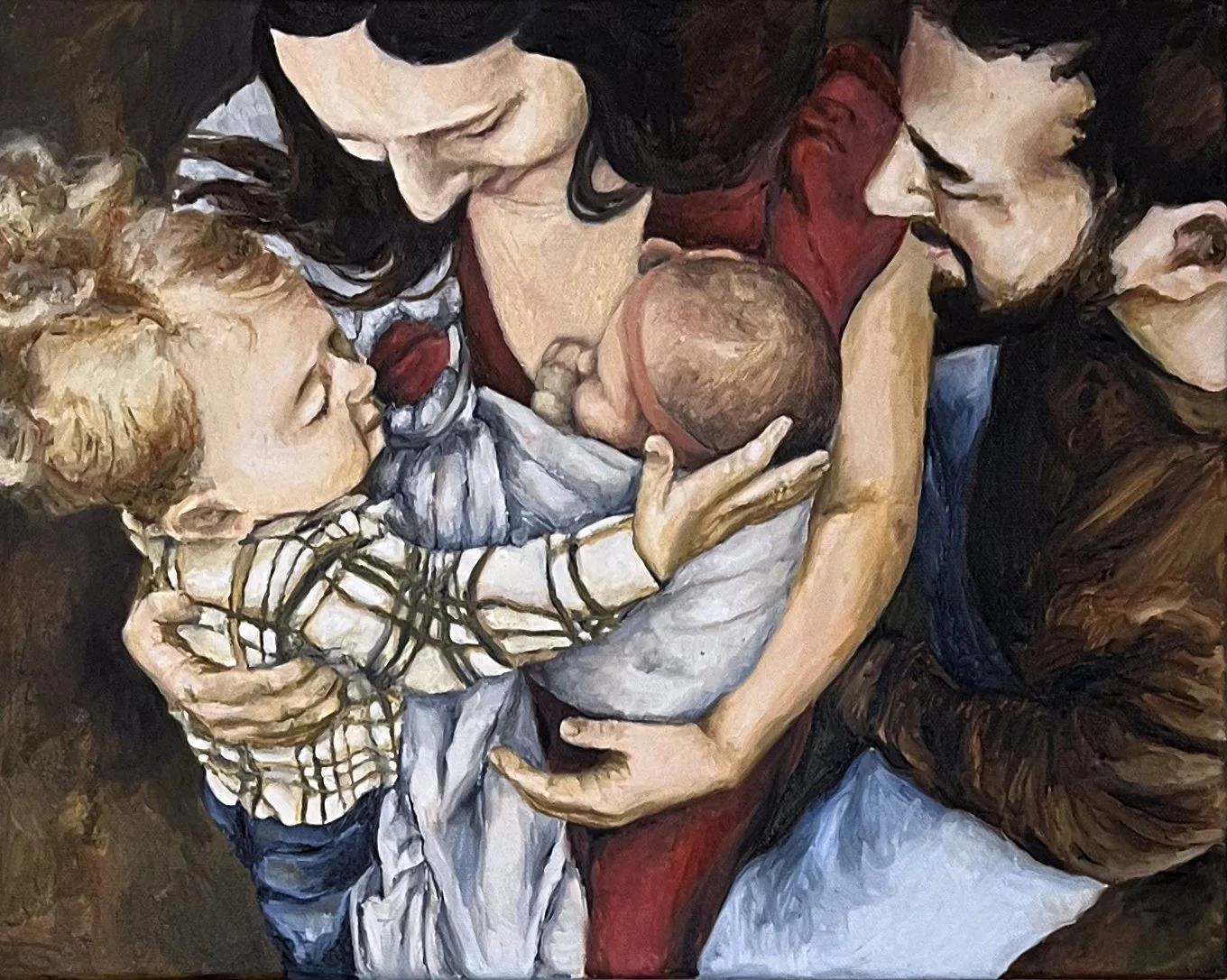 Family Portrait Oil Painting Commission, 2026