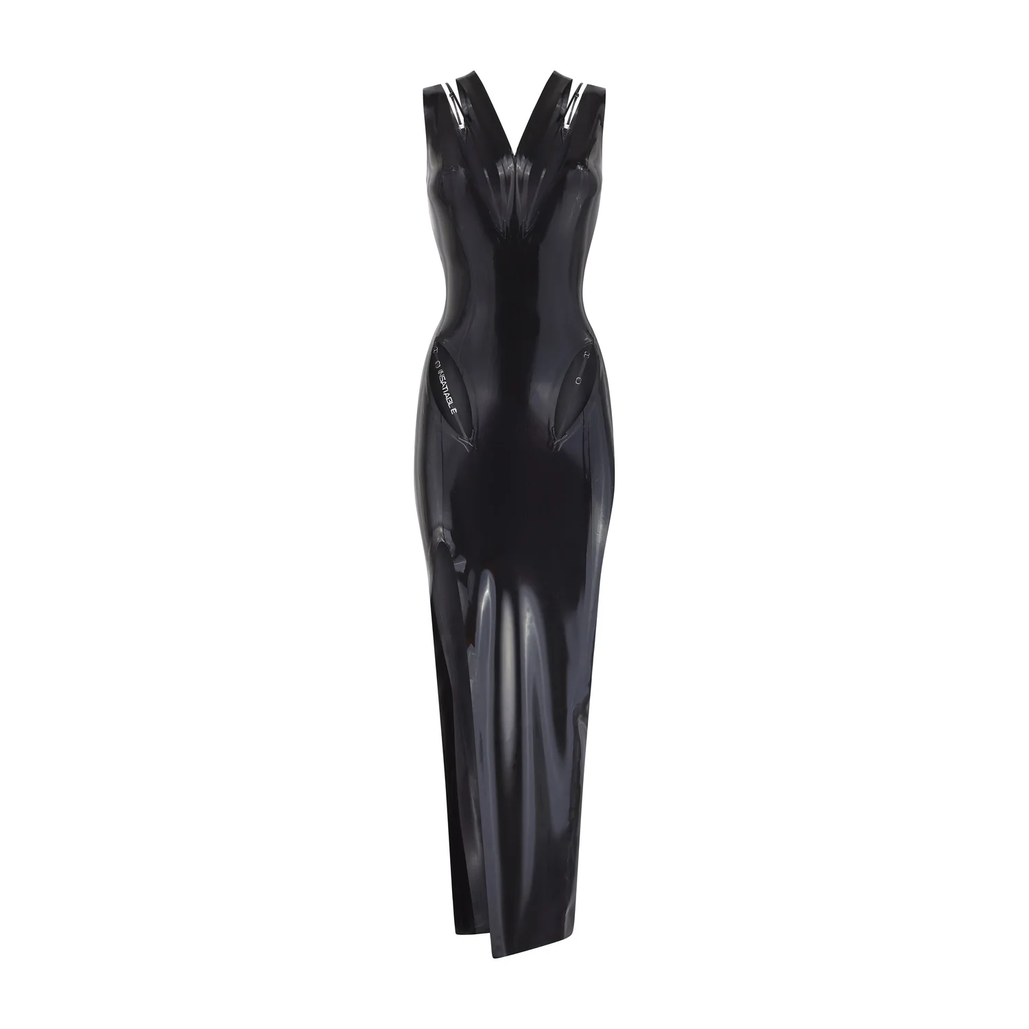 latex formal dress Full-Length Latex Formal 'Prom' Dress