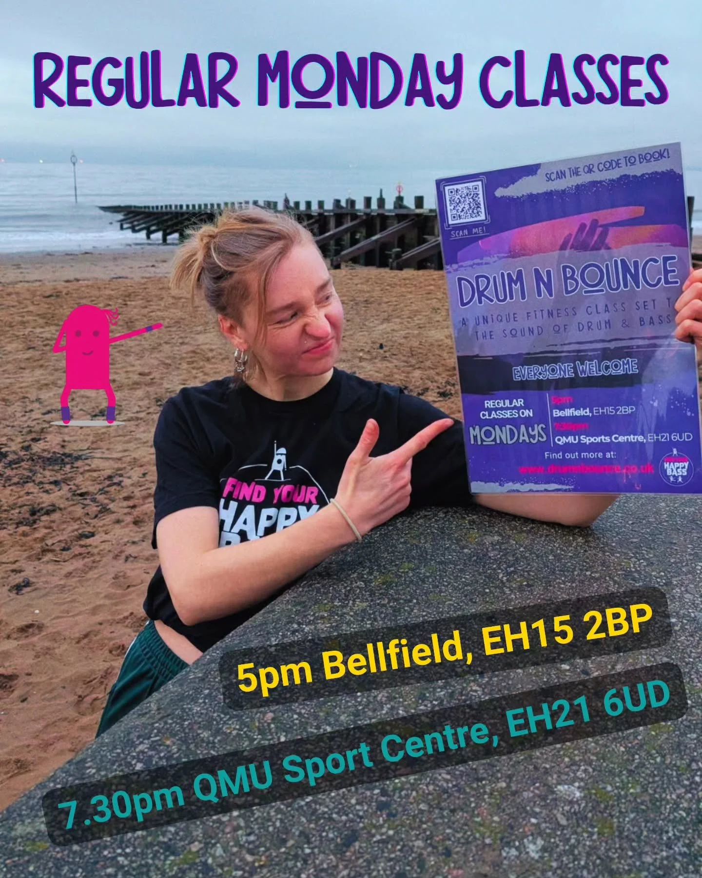 Classes continue on Monday! Book your place in the bounce via the link in bio! 🟣

I'm working on opening up some more classes so please answer the poll if these times don't work for you but you would prefer a different time or just fancy the odd wee