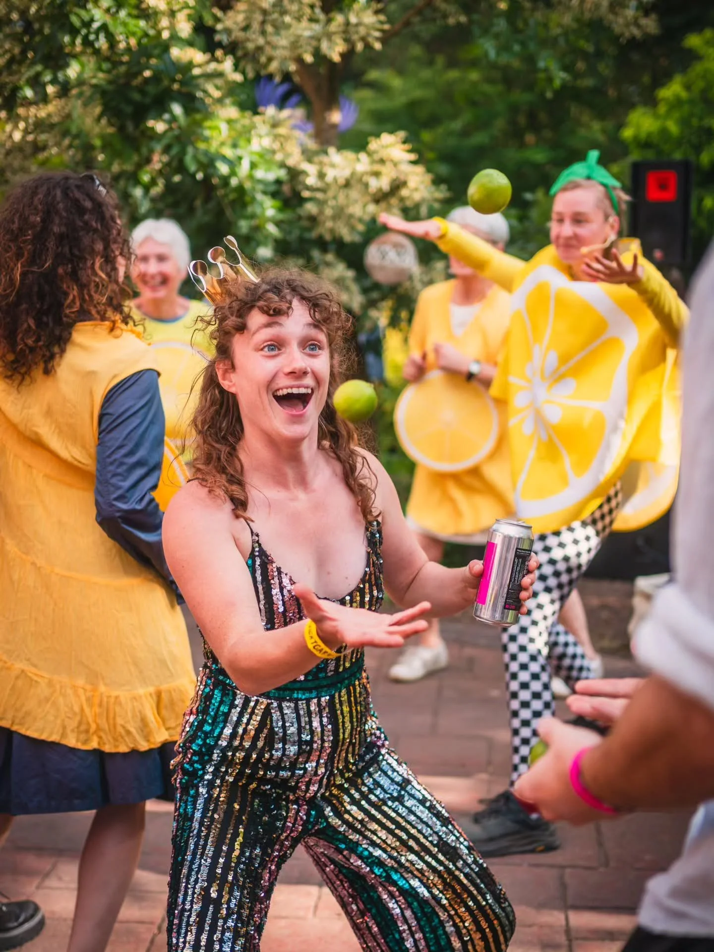 Anyone can be a PURE RAVER! 🍋 The proof is in these amazing shapes that were thrown by ALL the fruity ravers at the wonderful @nightgardenfestival last summer! 🪩 So many happy lemons! 

We had SO MUCH FUN and can't wait to be bouncing back into fes