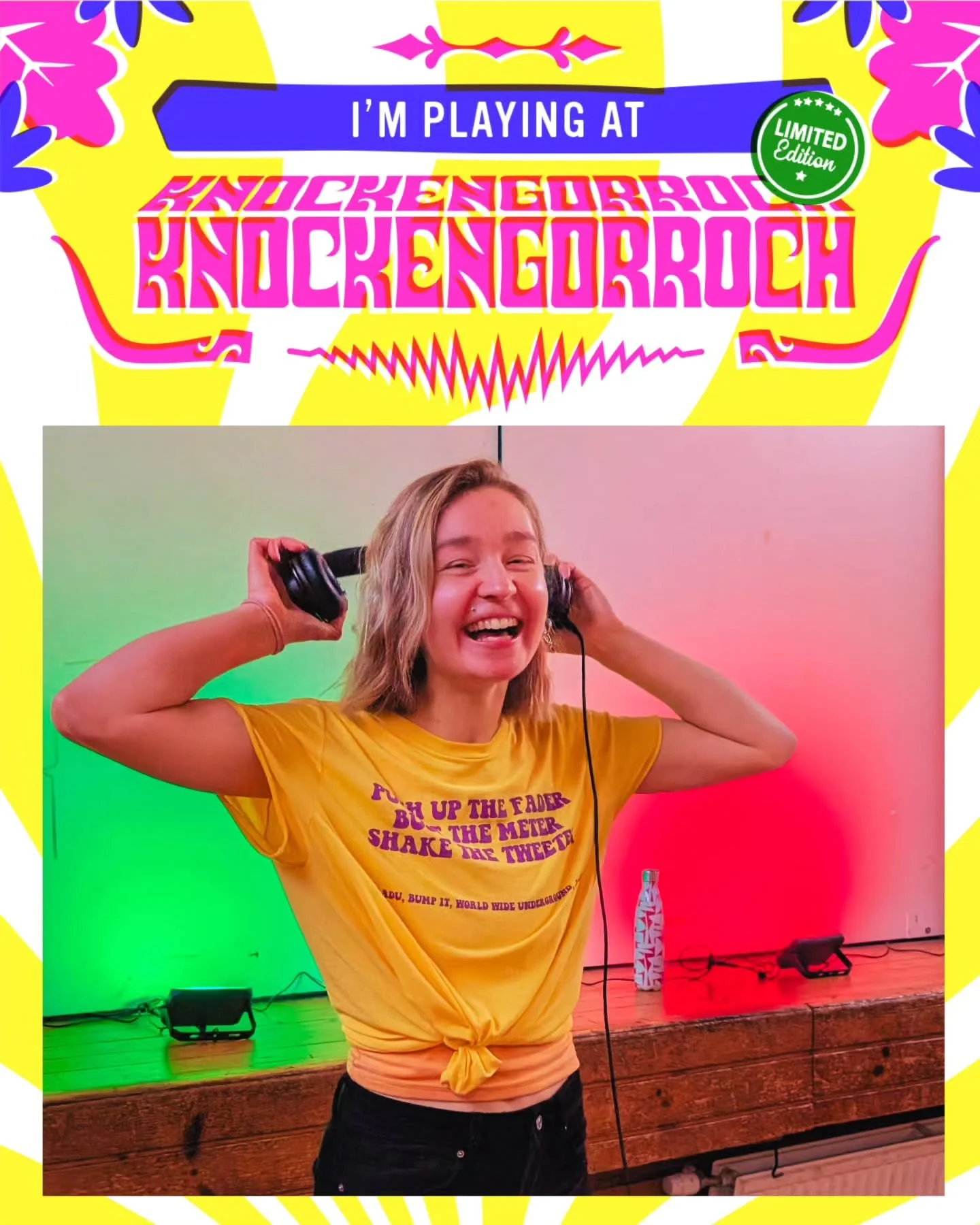 👾 DJ aNu is back once again at the absolutely, stupendously, fabulously wonderful festival that is @knockengorrochfestival 💥 CAN'T WAIT! See you on the dancefloor! 🔊