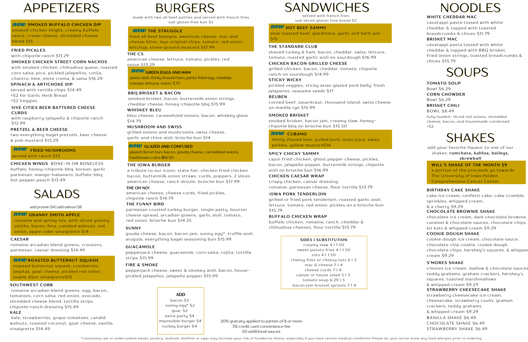 FOOD — 5ive Cities Brewing