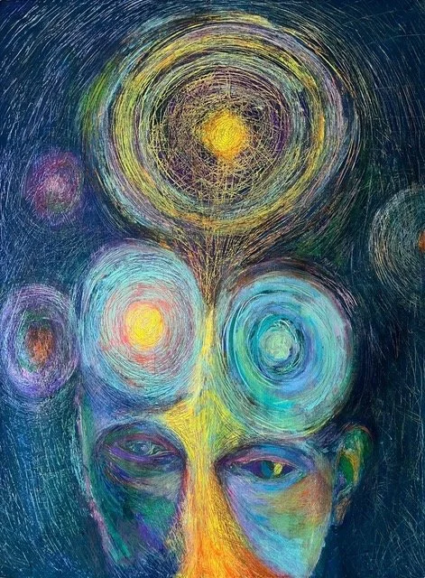 "THE ONE FIELD", ACRYLIC ON CANVAS, 4' X 6'