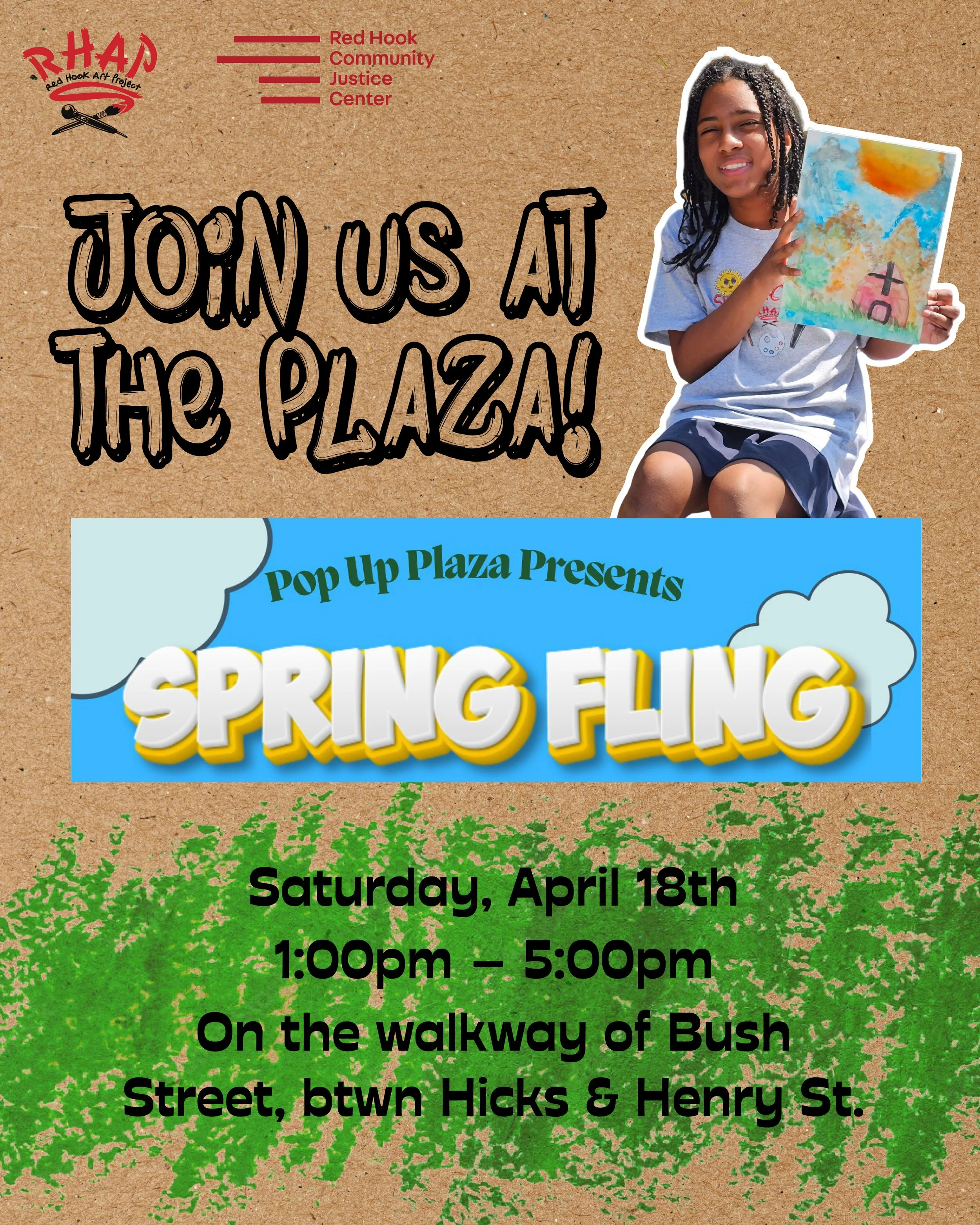 RHJC Pop-UP Plaza's Spring Fling Event