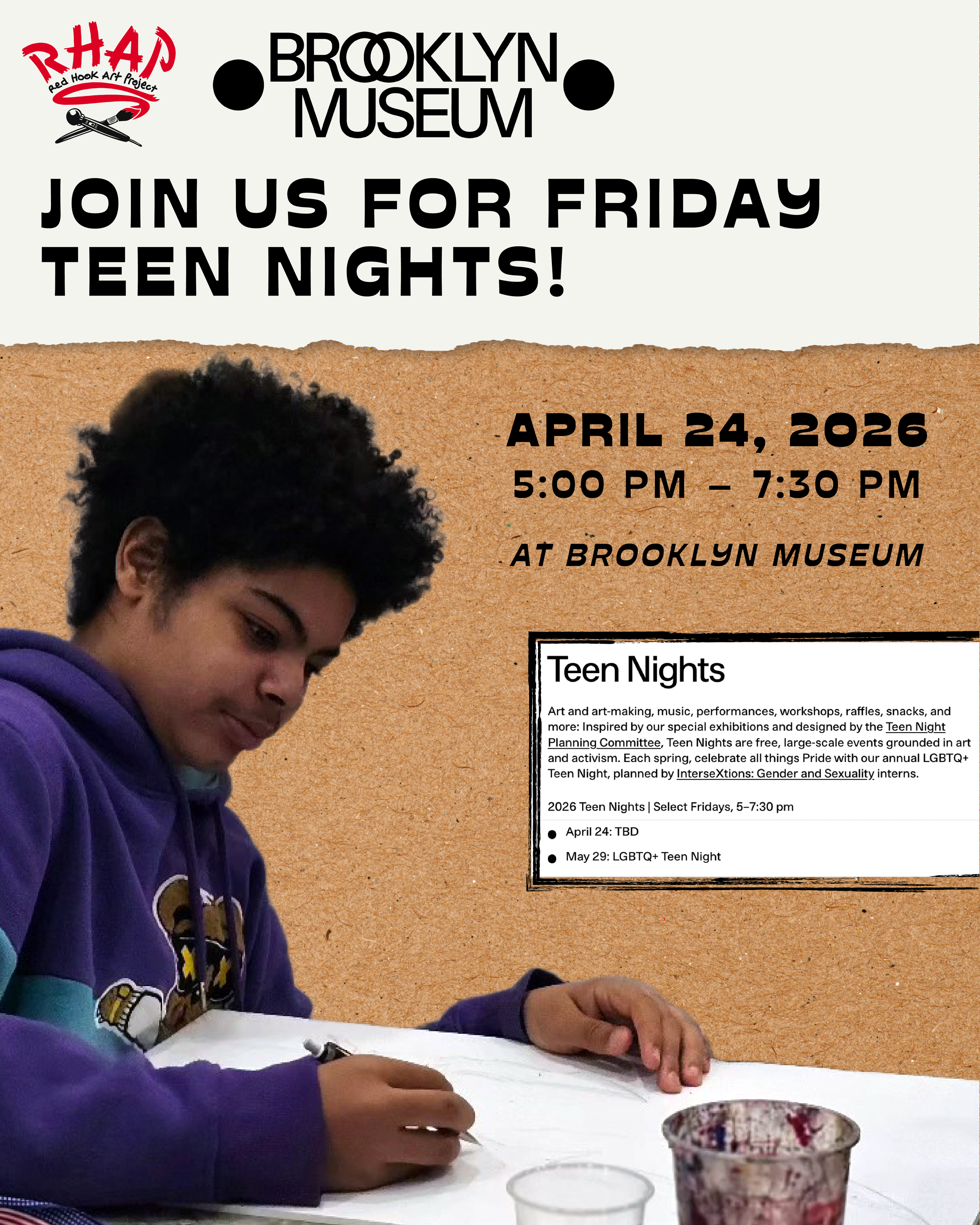 Brooklyn Museum Teen Nights