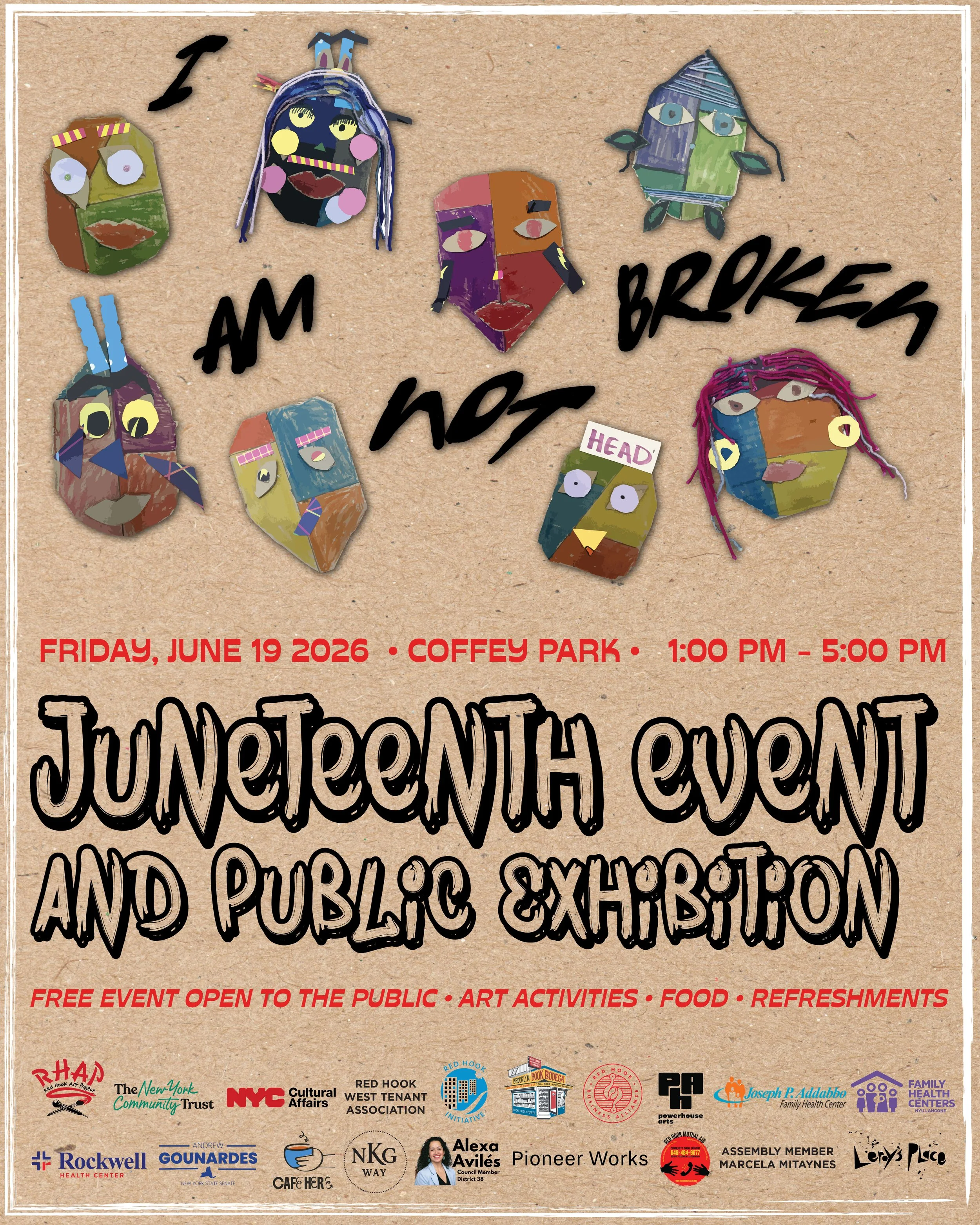 Juneteenth Celebration & I Am Not Broken Opening