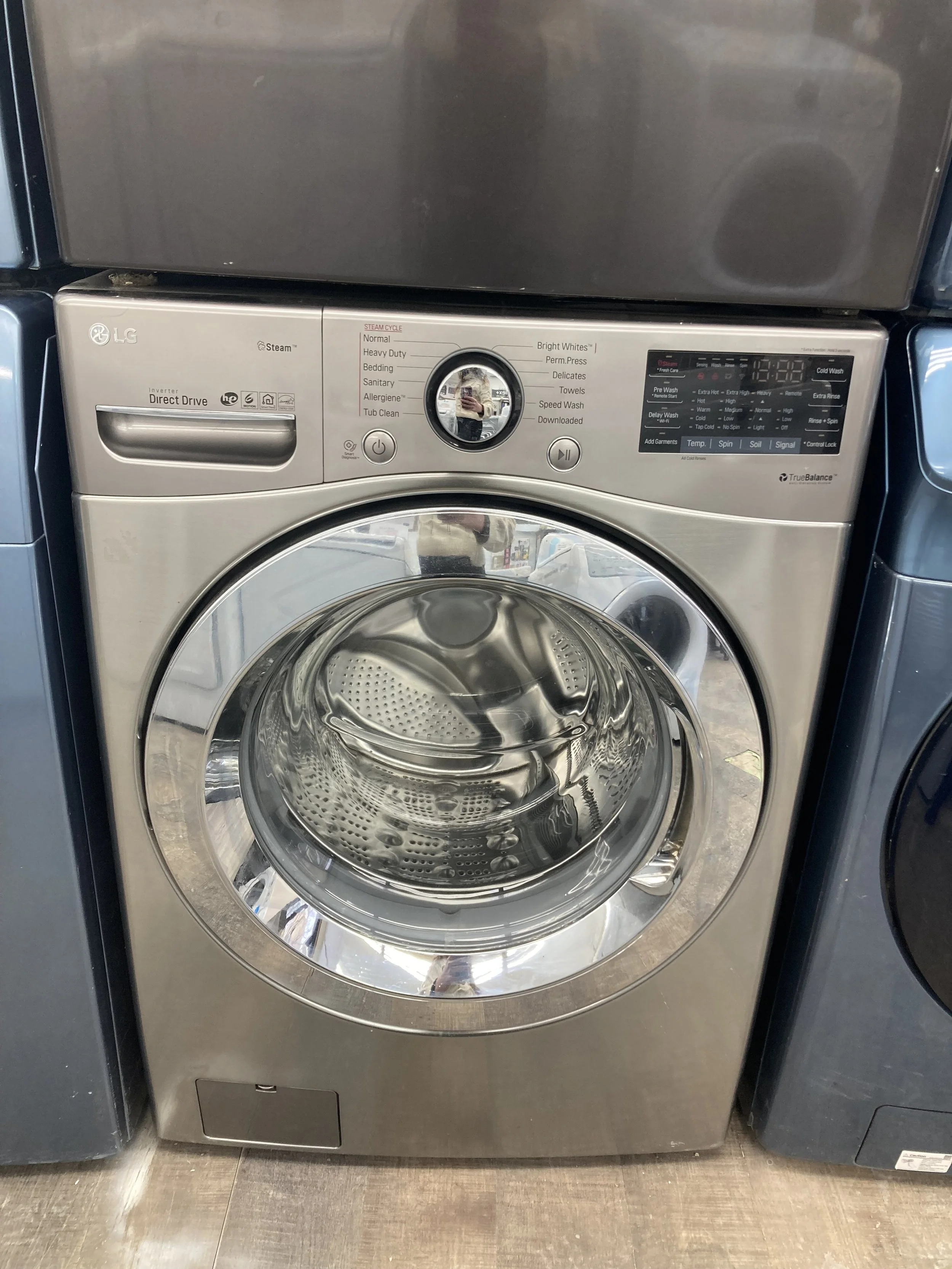 LG LAVEUSE FRONTALE STAINLESS