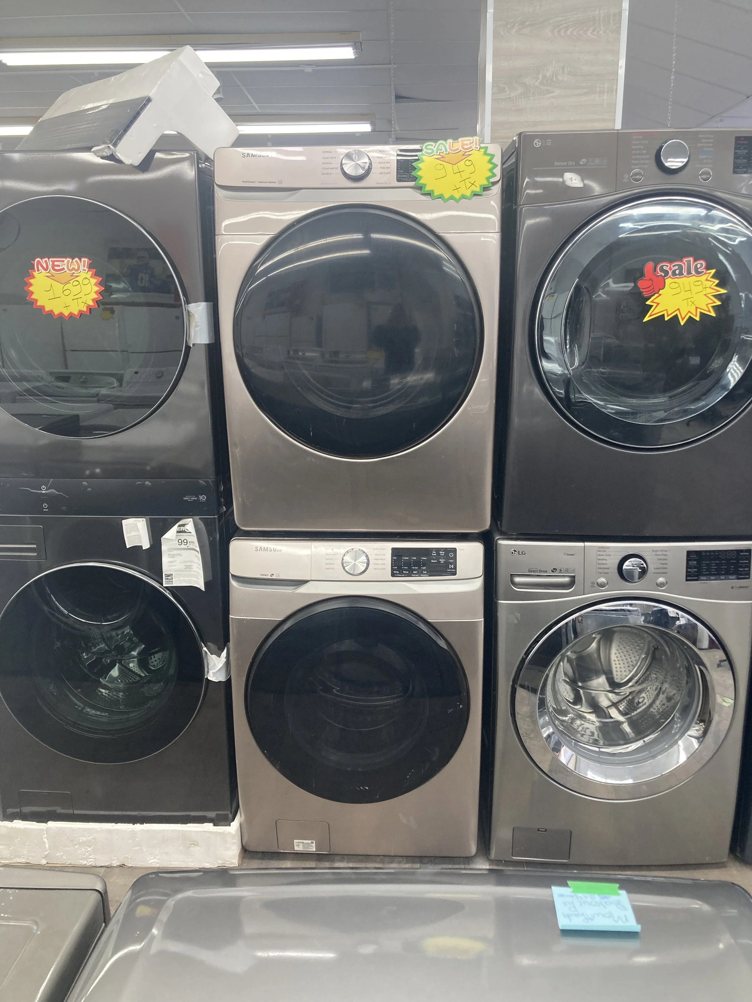 SAMSUNG DUO LAVEUSE-SECHEUSE FRONTAL STAINLESS