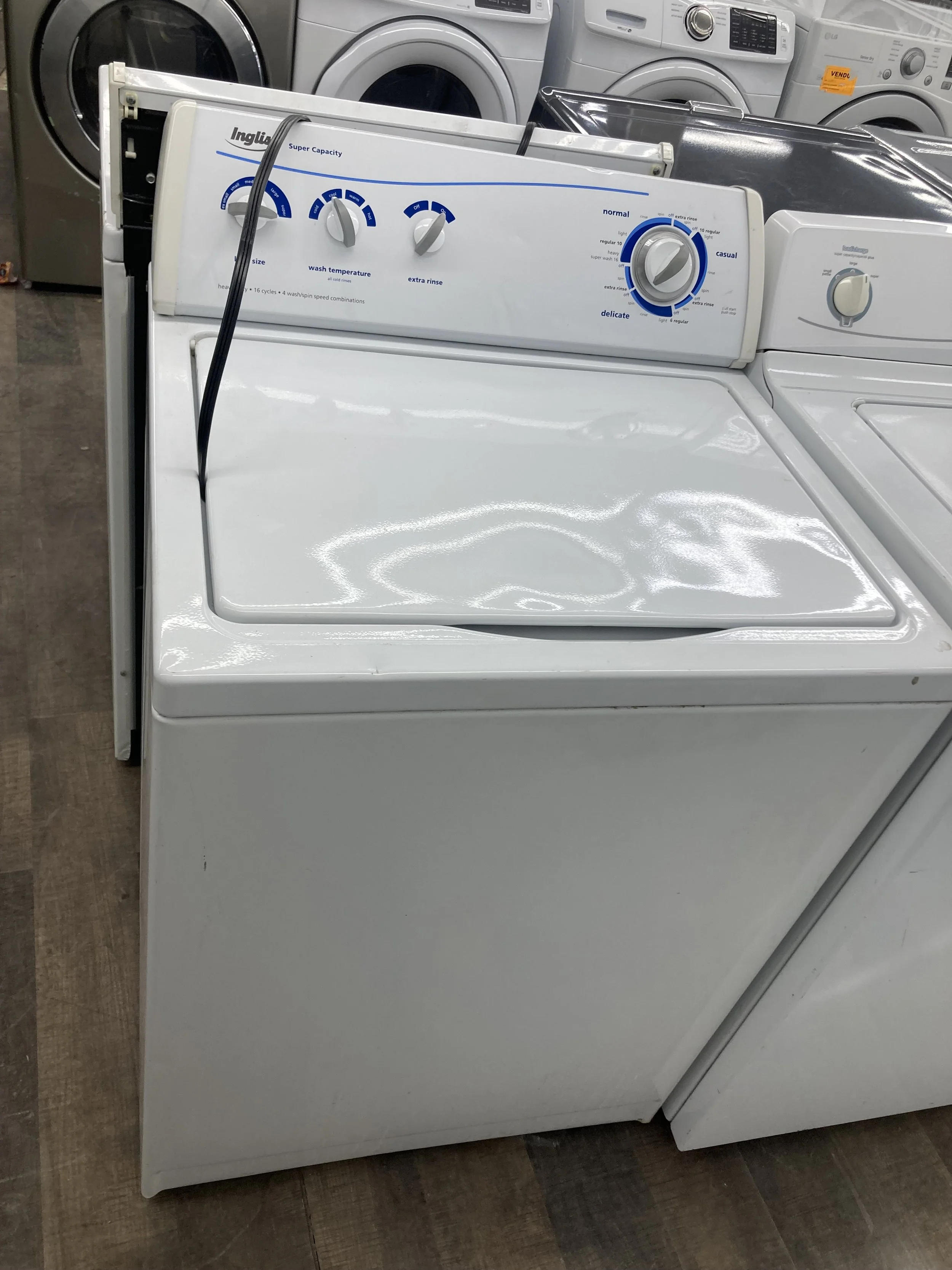 DUO LAVEUSE SECHEUSE STANDARD INGLIS