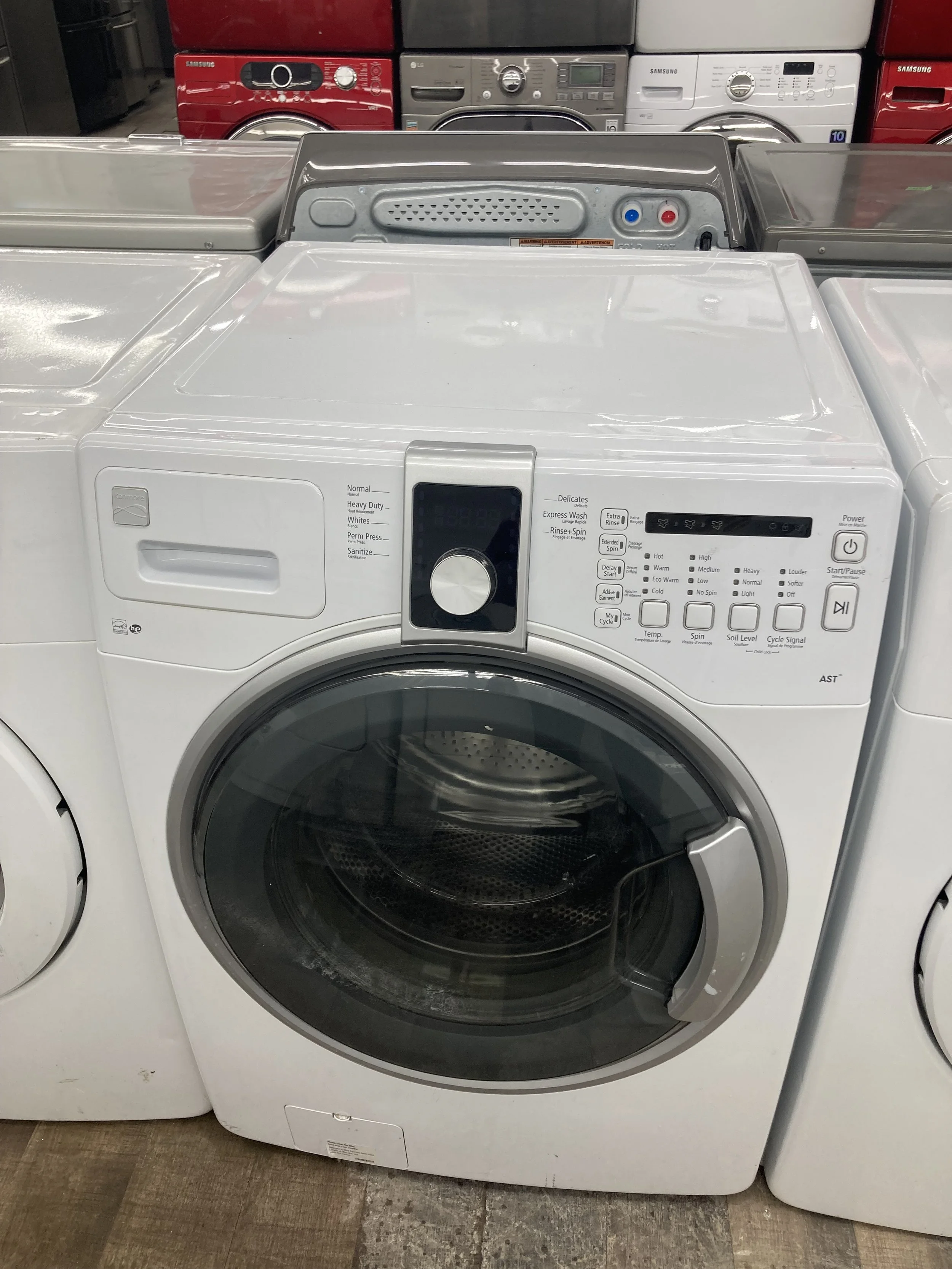 KENMORE LAVEUSE FRONTALE BLANCHE