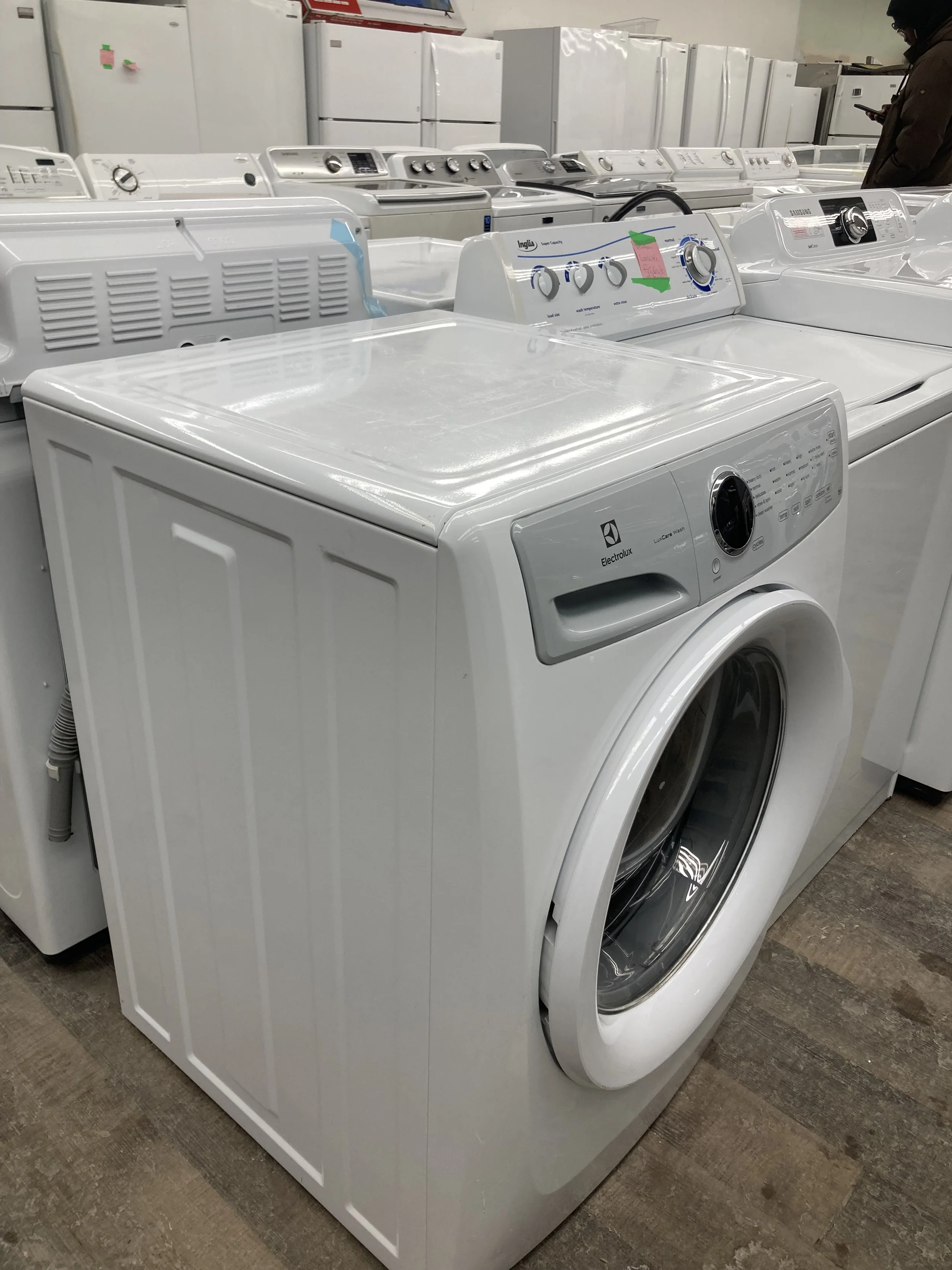 Electrolux laveuse frontale blanche