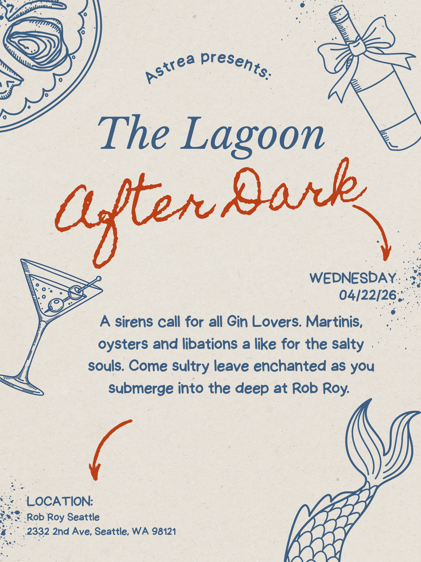 Astraea presents: The Lagoon After Dark
