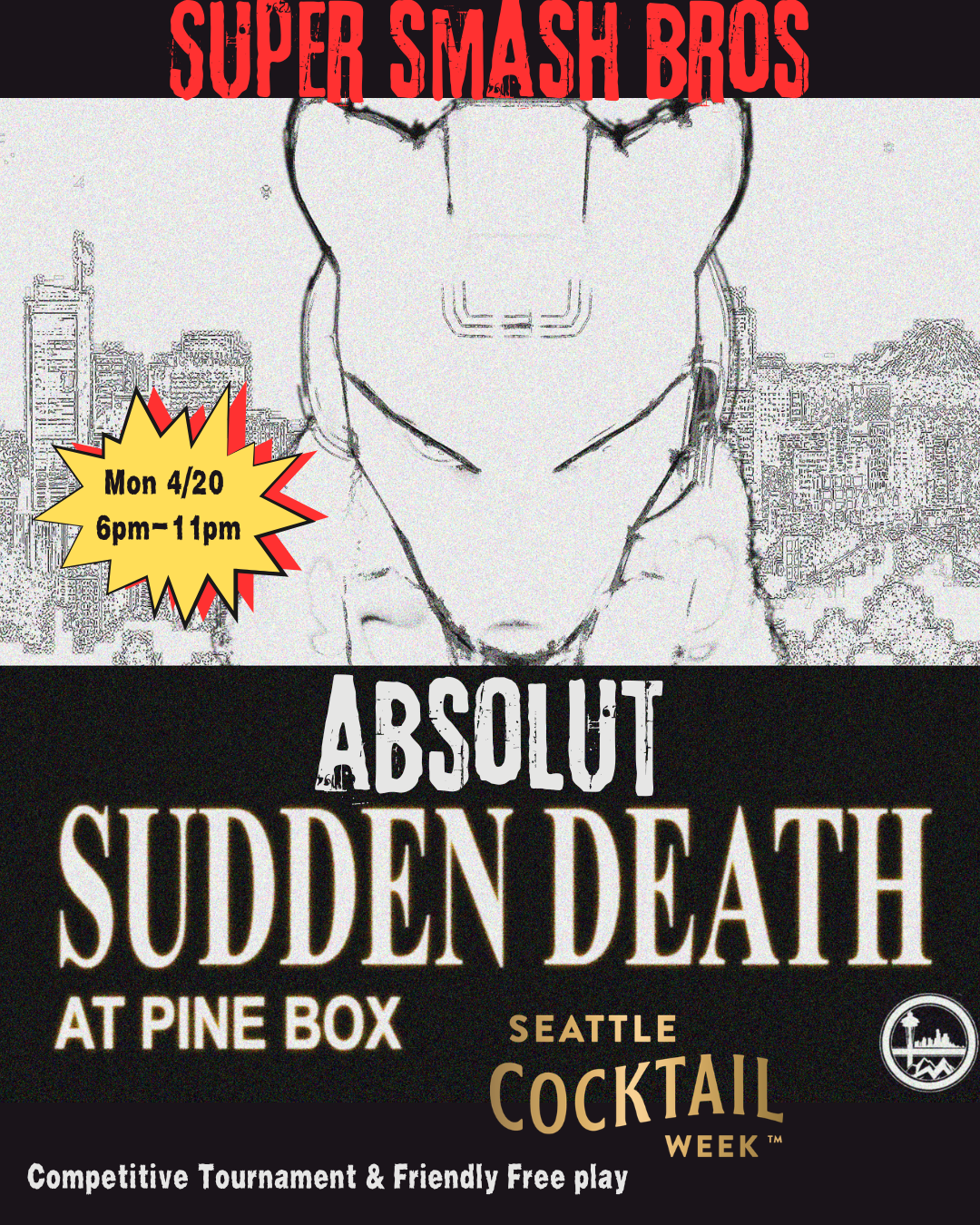 Super Smash Bros Absolut Sudden Death