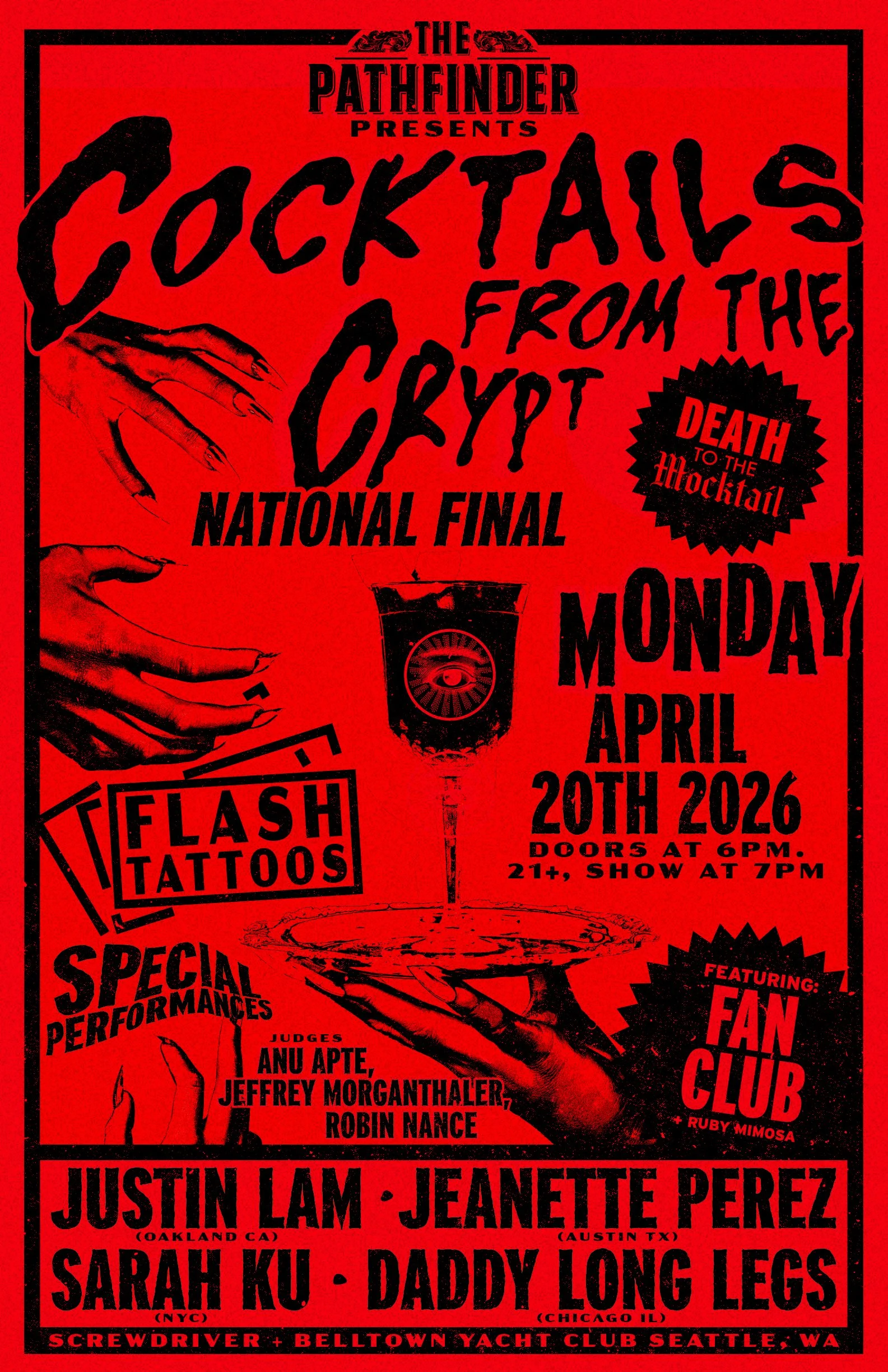 Cocktails from the Crypt: Death to the Mocktail - National Finals