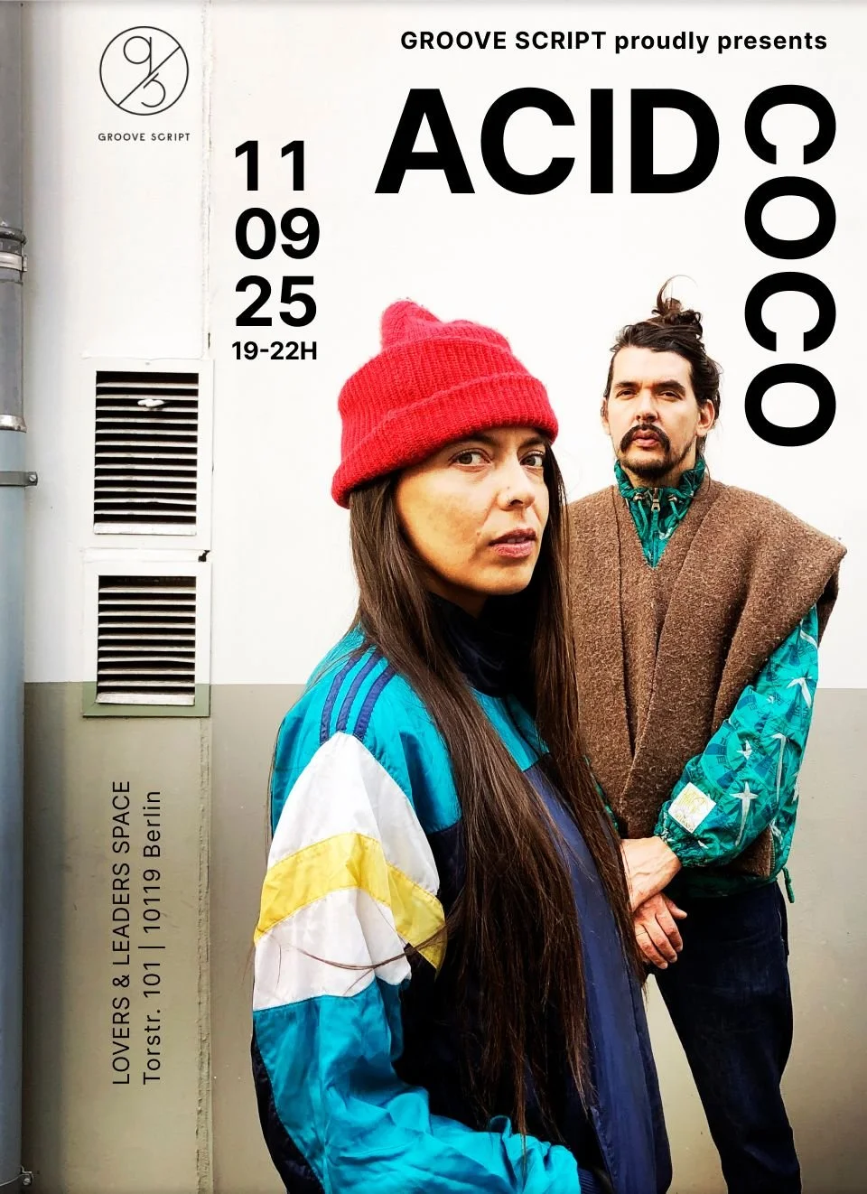 11.09.2025 - GROOVE SCRIPT presents: ACID COCO Live | Afro-Caribbean Rhythms in Berlin