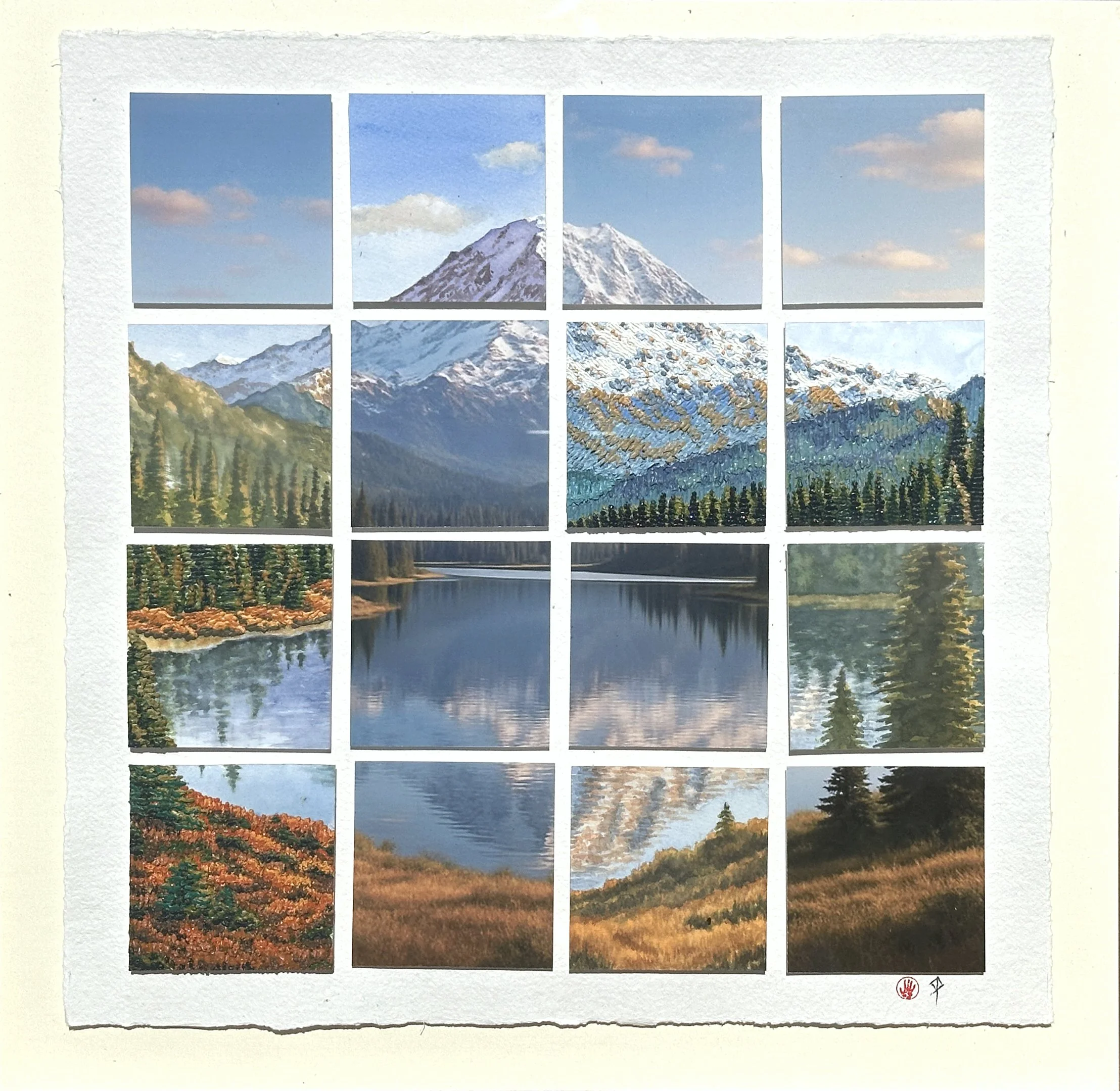 AI prompt: Landscape with a Lake and Mountain
oil, watercolor, digital print
24x24