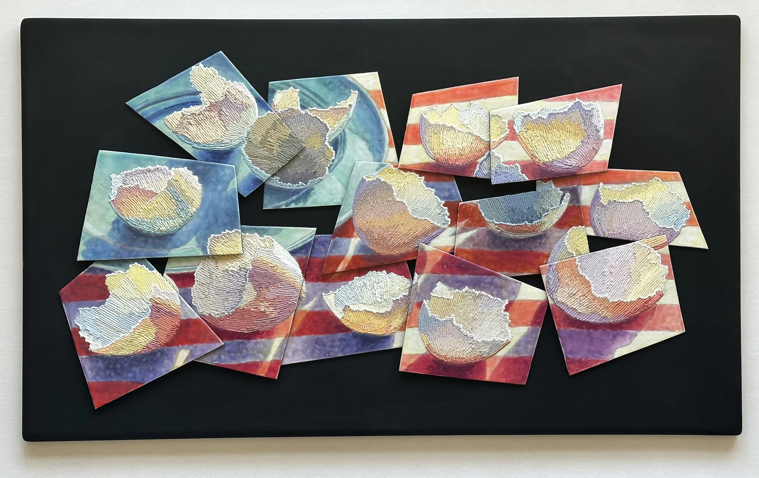 Eggshells
oil, encaustic
20x34x2