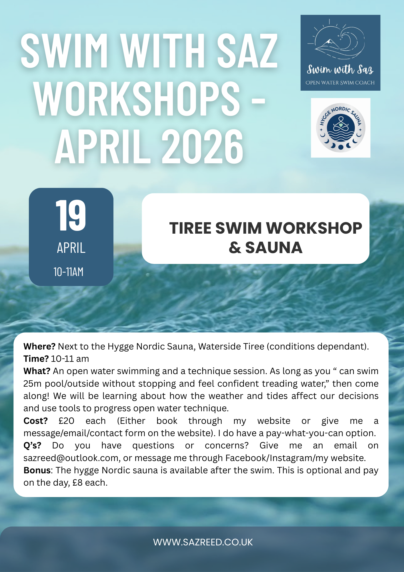 19th April - Tiree Workshop