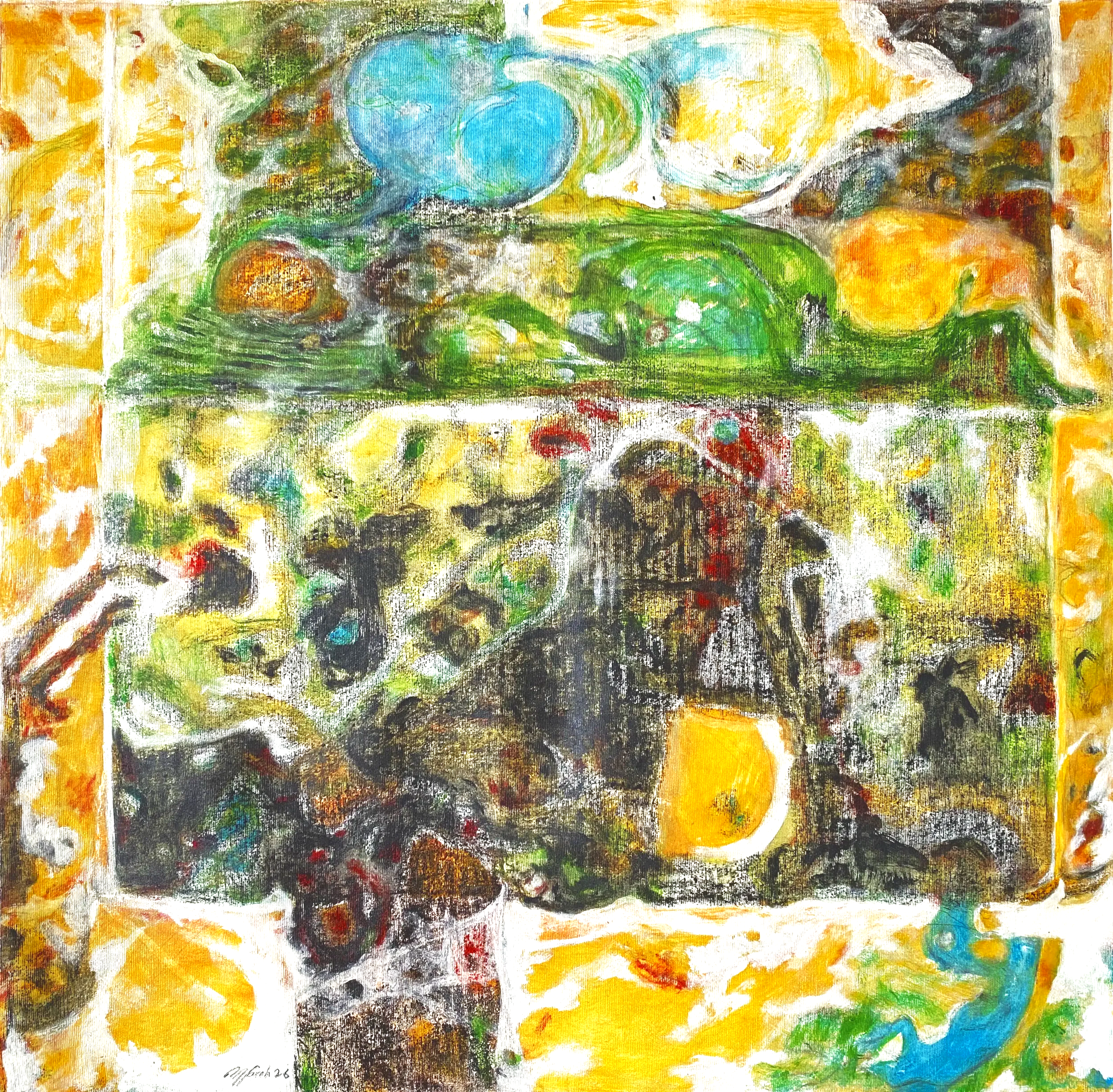 Oil on Canvas - 75 x 74cm