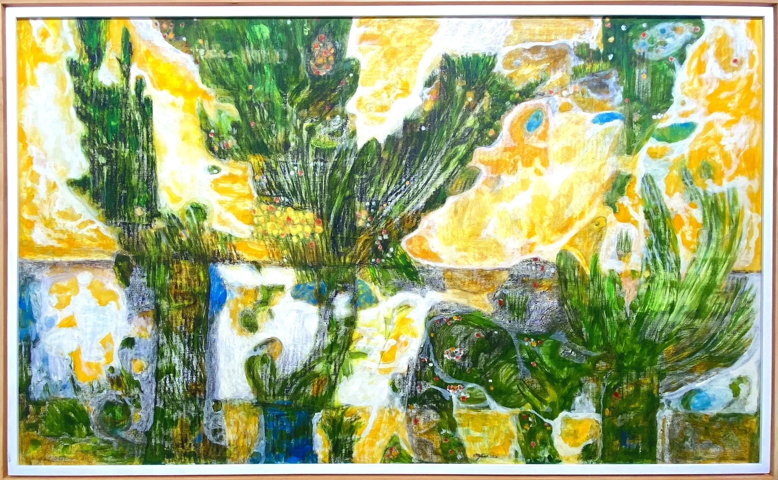 Rebirth, Oil on Canvas - 150 x 90cm
