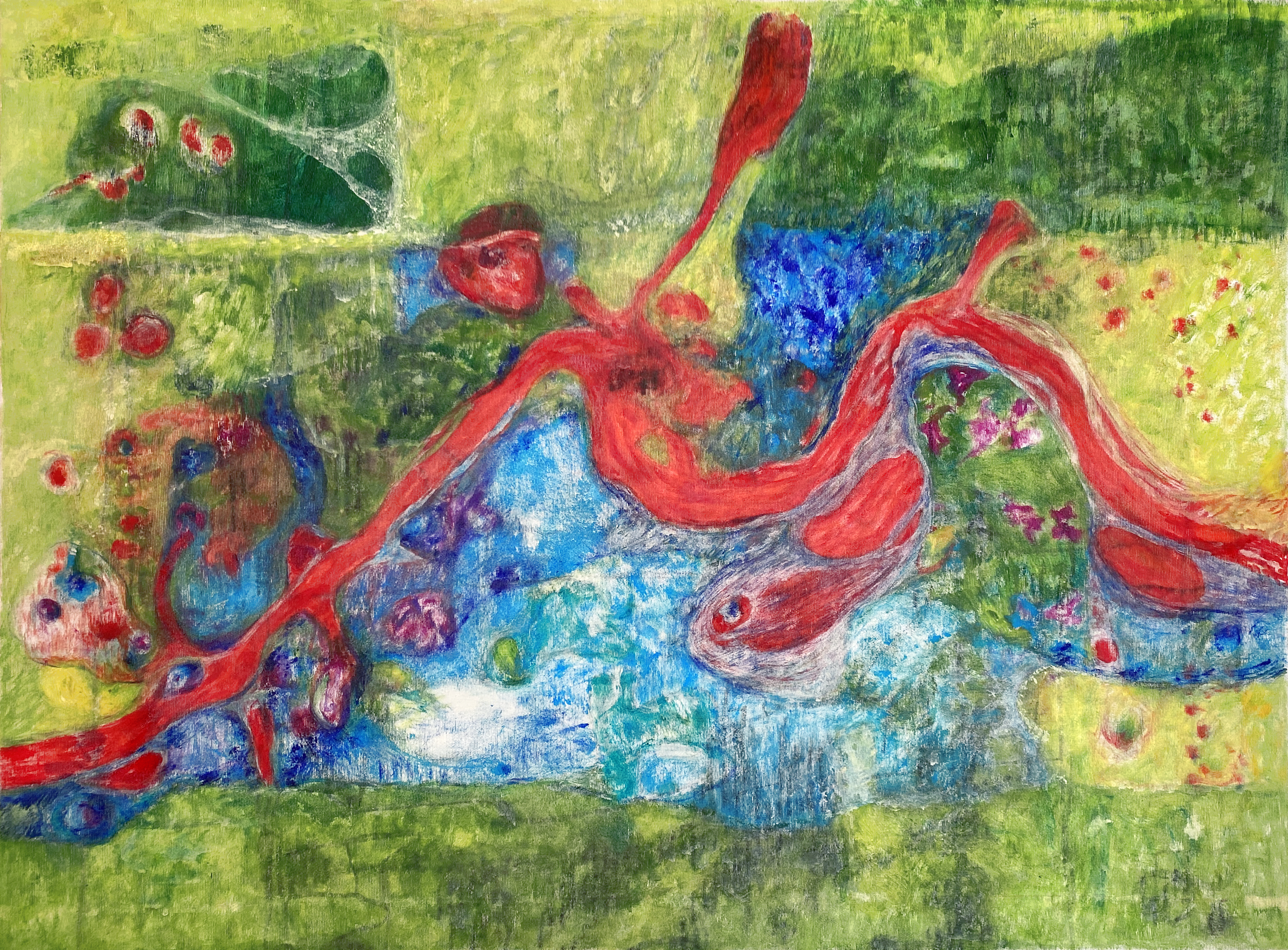 100 x 74cm - Oil on Canvas