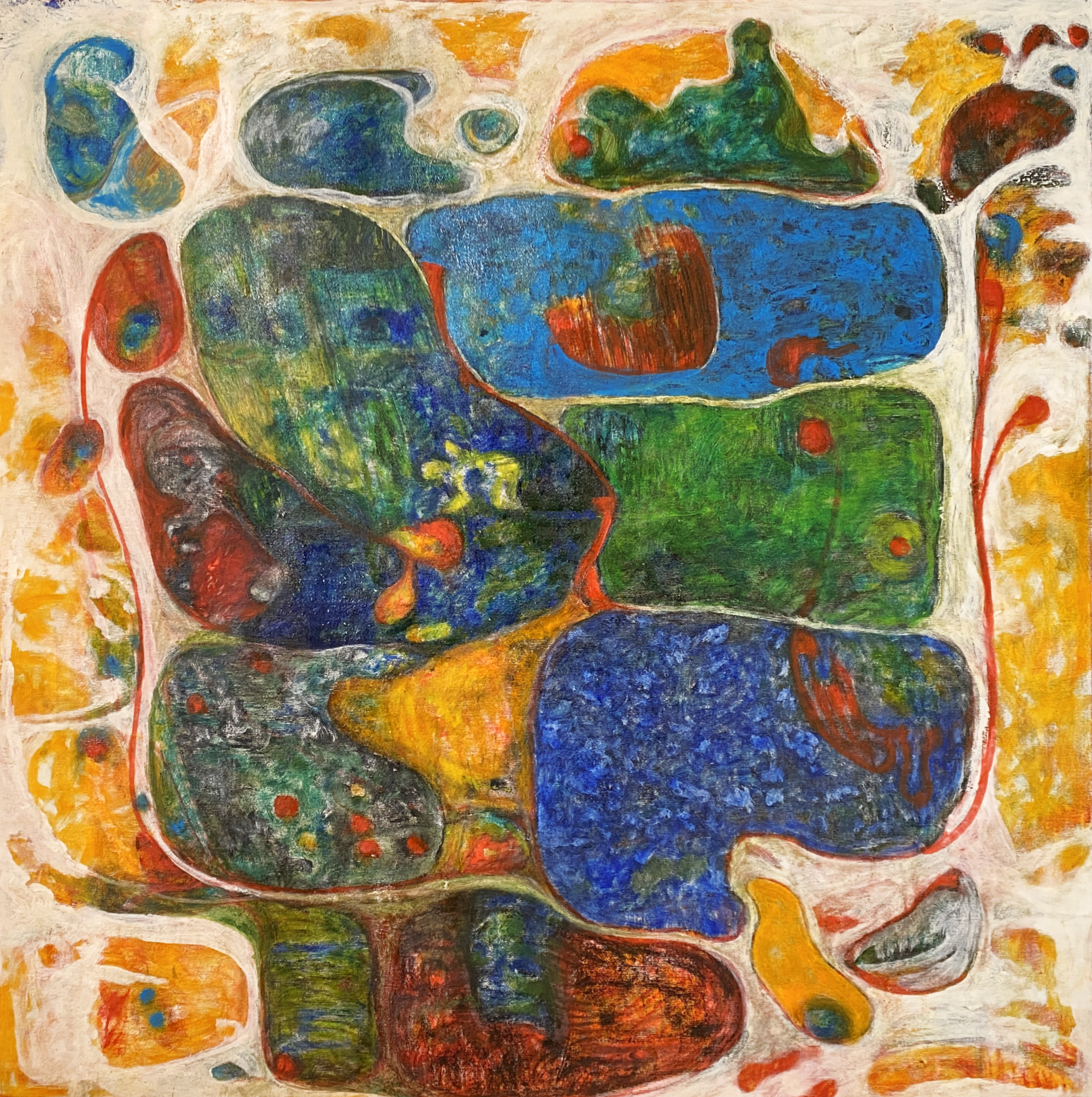 80 x 80cm - Oil on Canvas