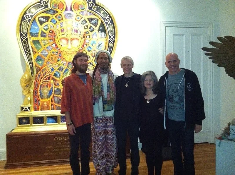 Kaleidhaphonic w/ Alex and Allyson Grey at the Chapel of Sacred Mirrors in Hudson Valley, NY