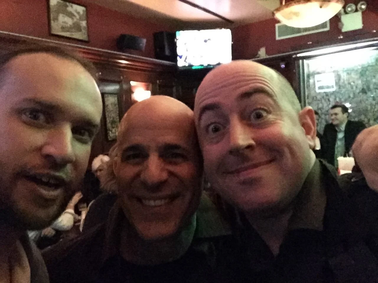 w/ Tripp Dudley and Tony Byrne. A post-show Pub hang around the corner from Carnegie Hall, NYC
