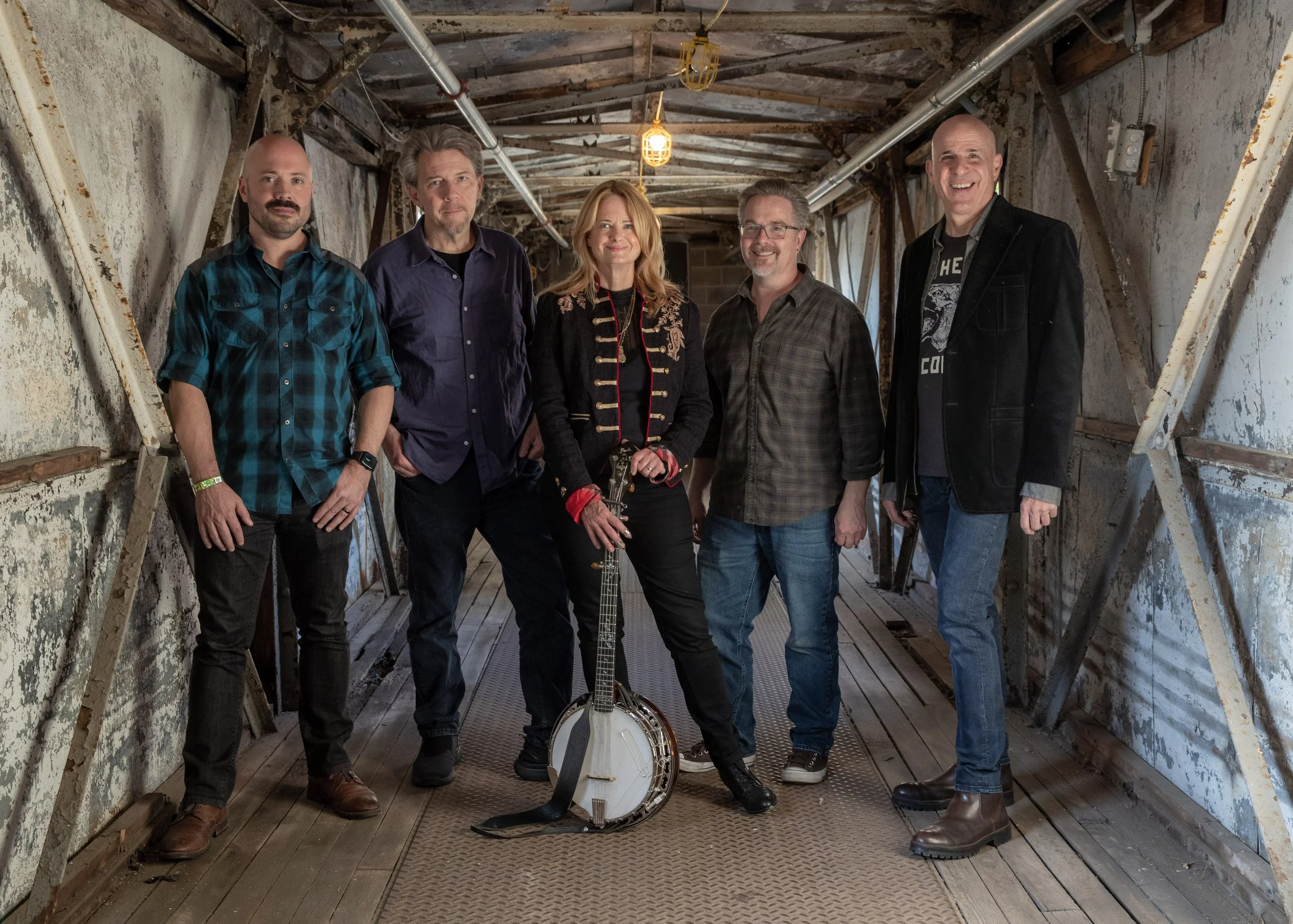 With Alison Brown Quintet