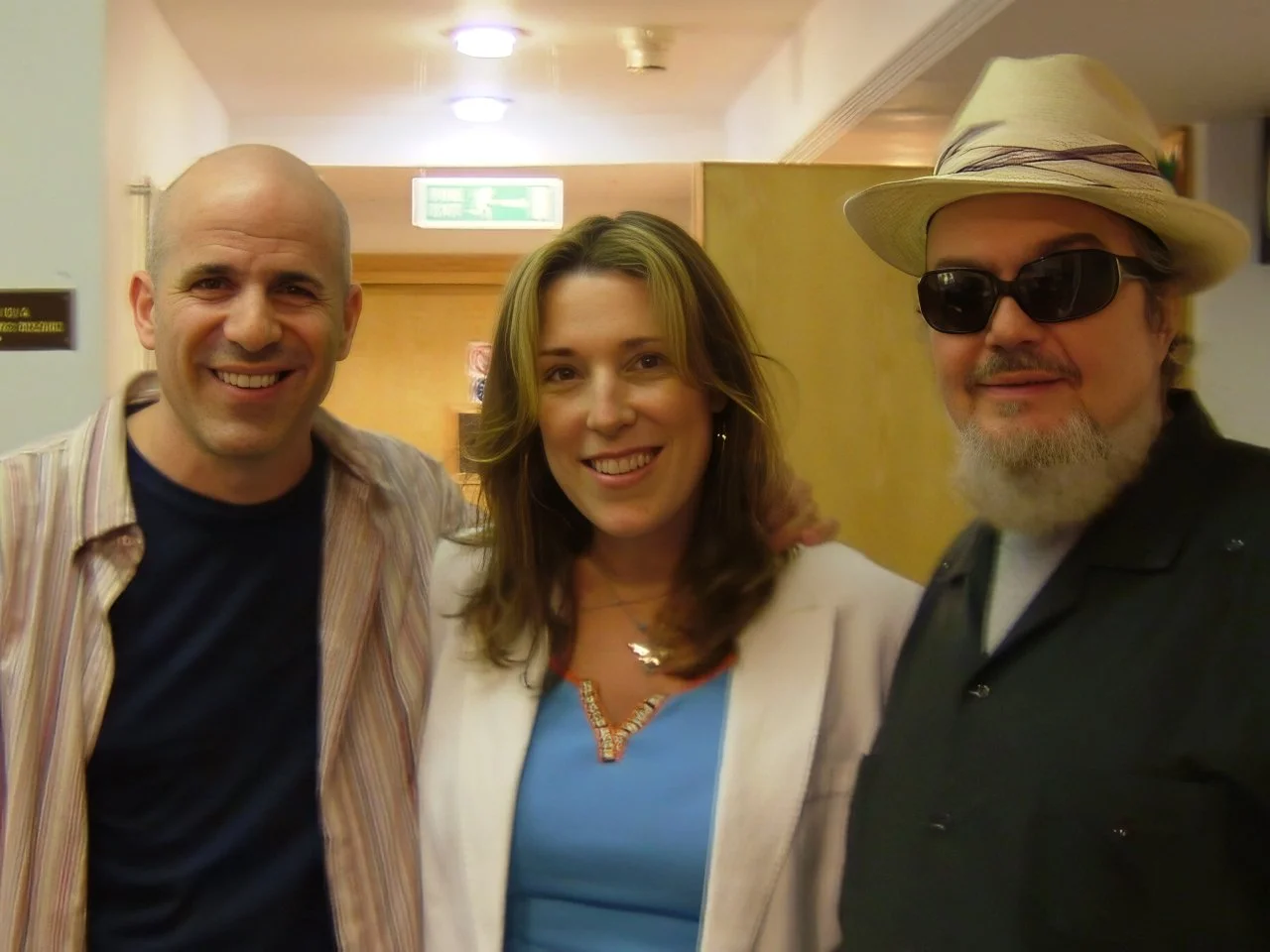 w/ Dr. John at BBC Radio 1, London, ENG