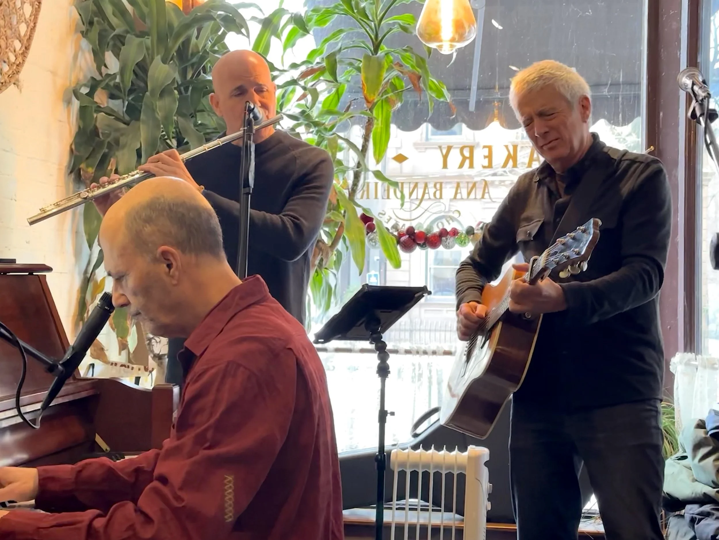 w/ Peter Weitzman and Joel Gordon in Northampton, MA