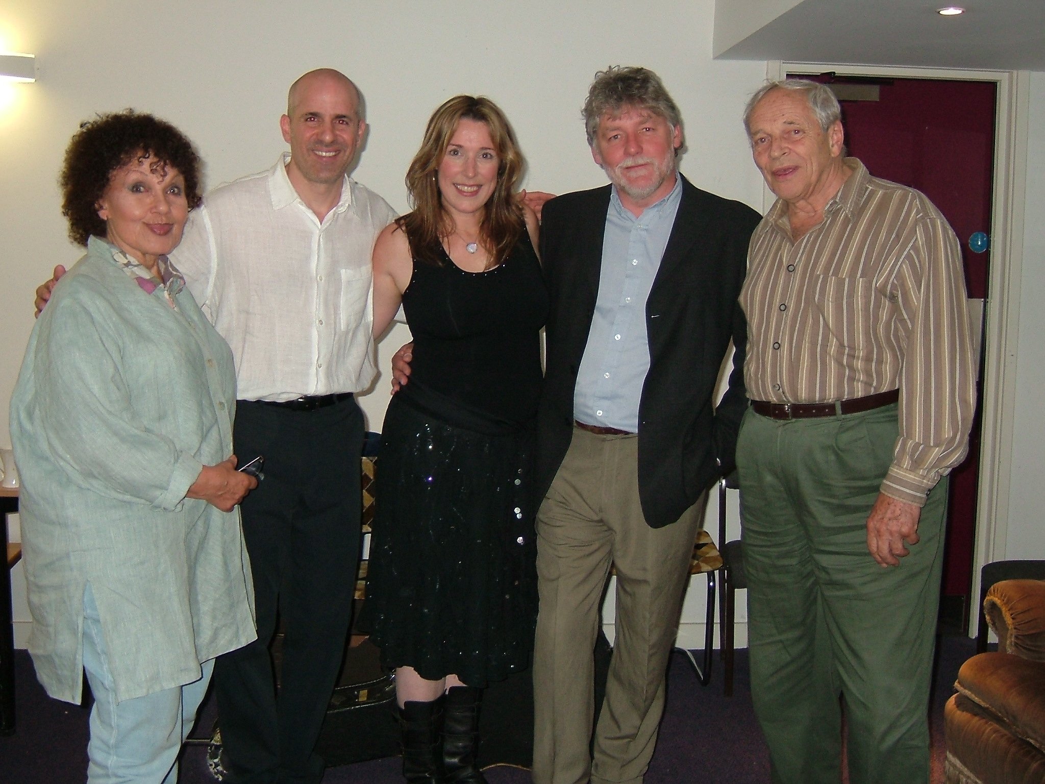 w/ Cleo Lane, Sir John Dankworth and Simon Nichol at The Stables, Milton Keynes, ENG