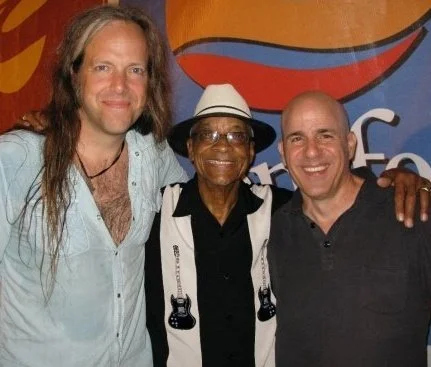 w/ the one and only Hubert Sumlin, Outer Banks Blues Festival, Outer Banks, NC