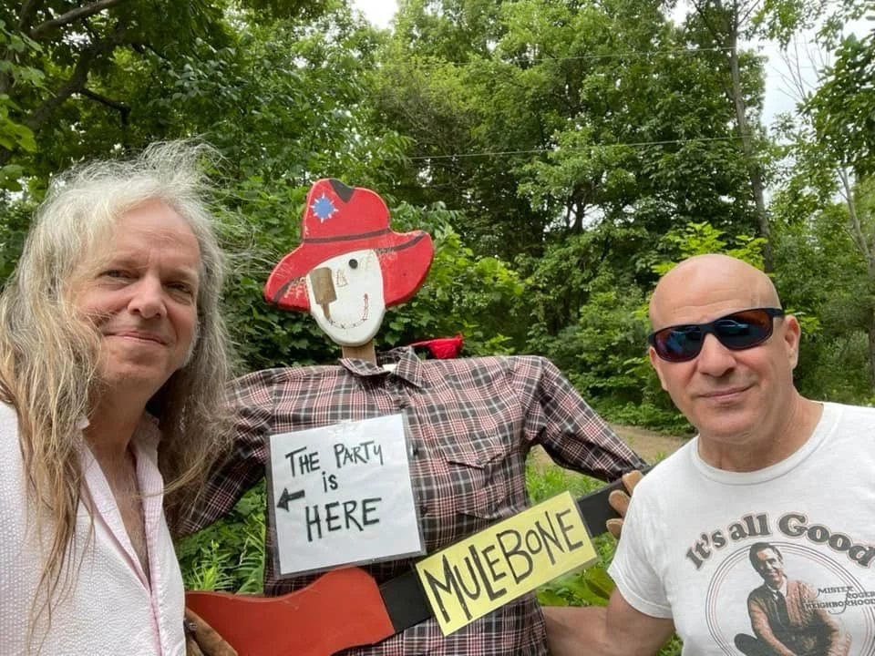 Advertising doesn't get better than this! At the McMinn's summer party. Kalamazoo, MI