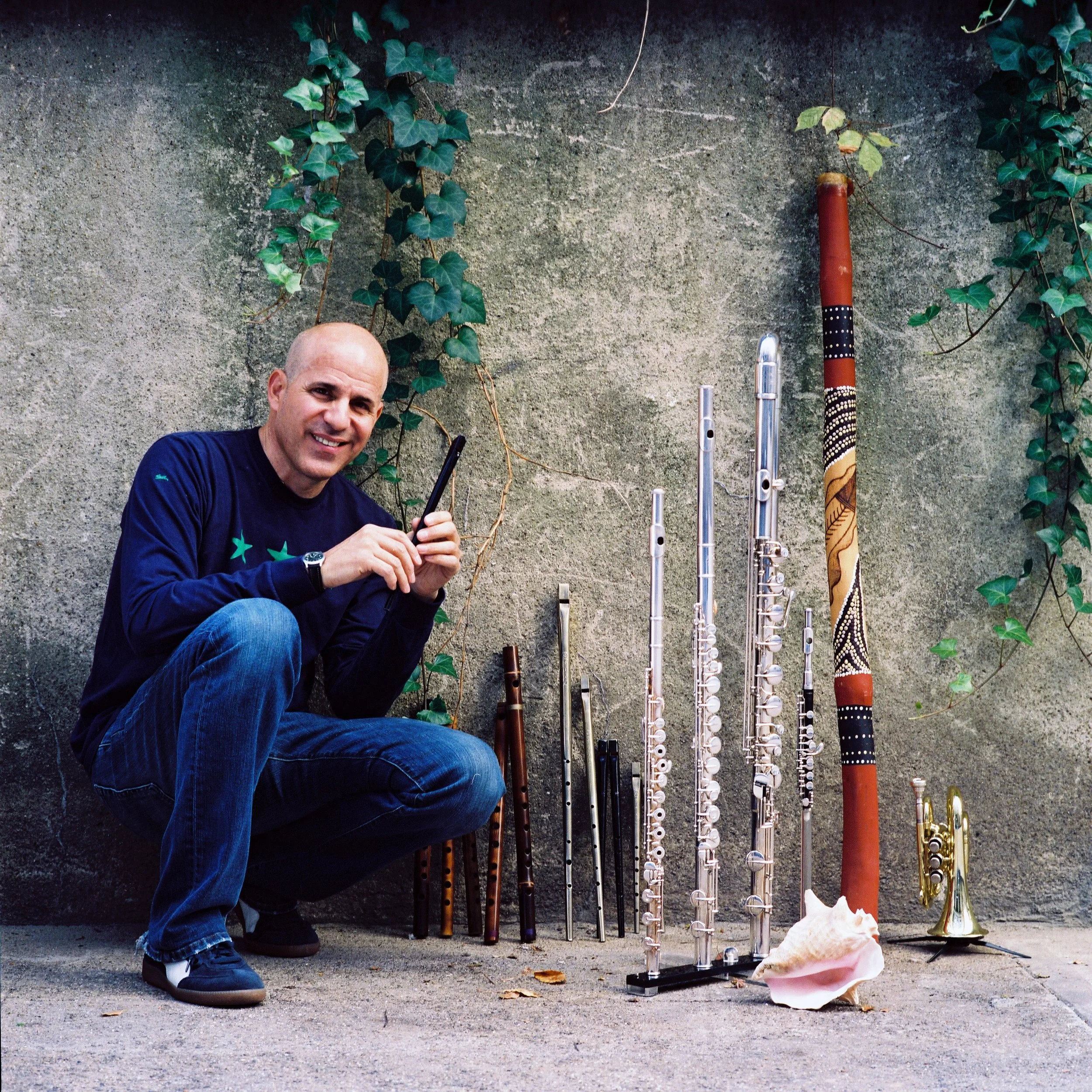 John with his many instruments