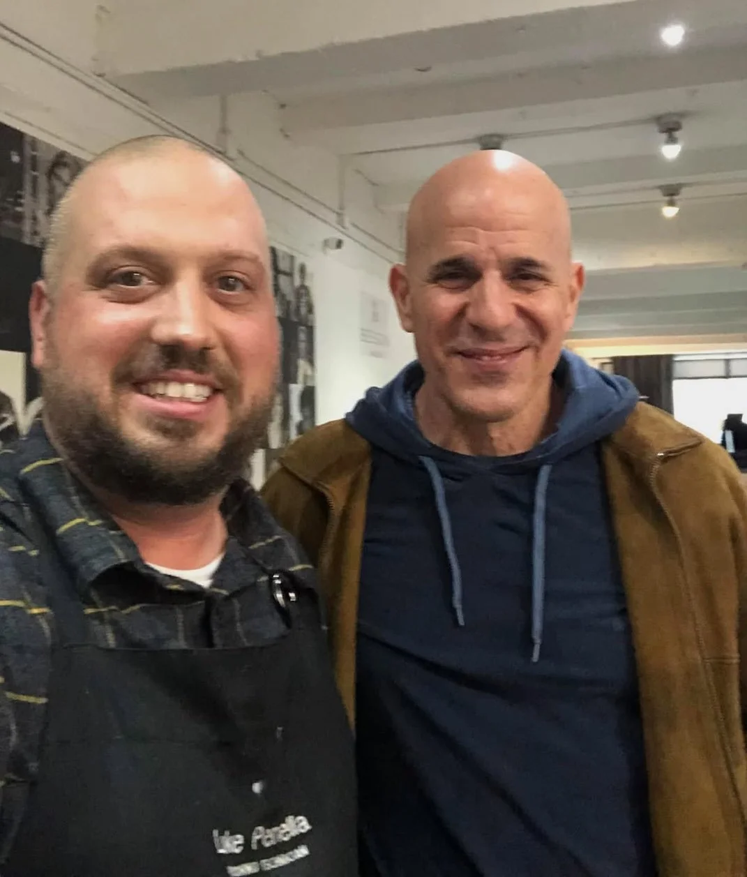 With master "flute fixer" Luke Penella. NYC