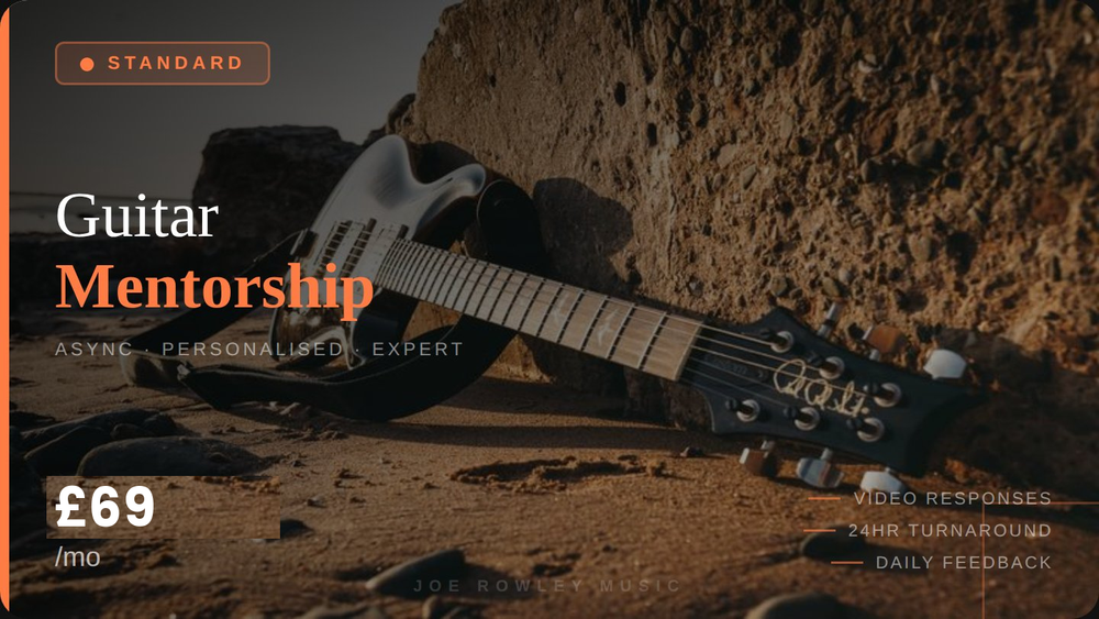Guitar Mentorship Standard