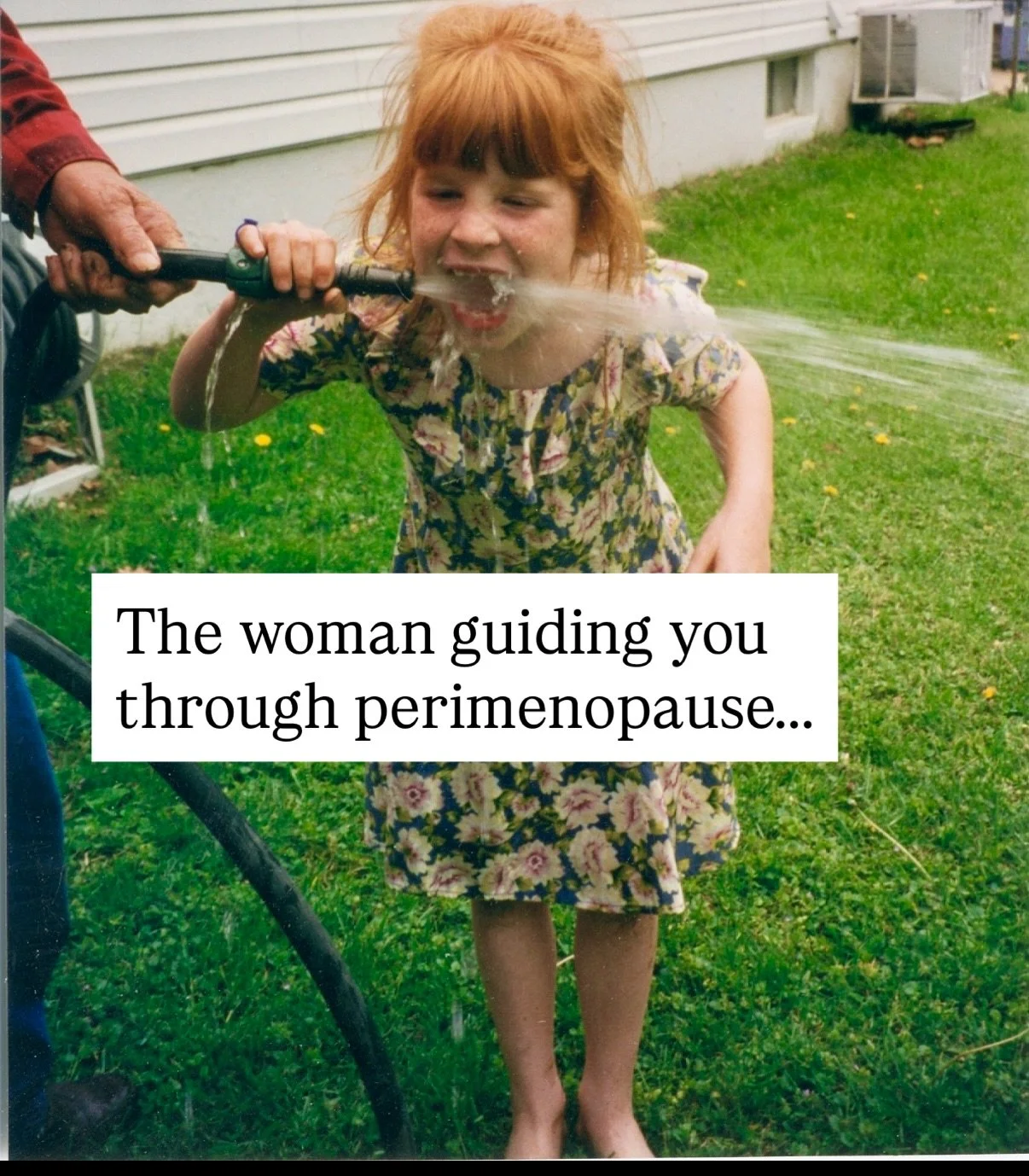We grew up drinking from the hose, staying out until dark, and figuring things out as we went. 🤙🏼

If you relate to my childhood, you might be hitting a hormonal shift and you don&rsquo;t have to guess our way through it.

Perimenopause isn&rsquo;t