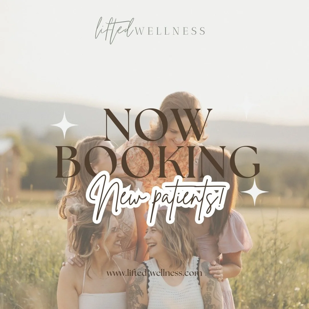 You deserve care that is tailored to you. 🌿

We are now welcoming new patients at Lifted, a space built by women, for women, where your goals lead the way.

Lifted by women who get it, led by you. ✨ 

If you are on our waitlist, thank you for your p