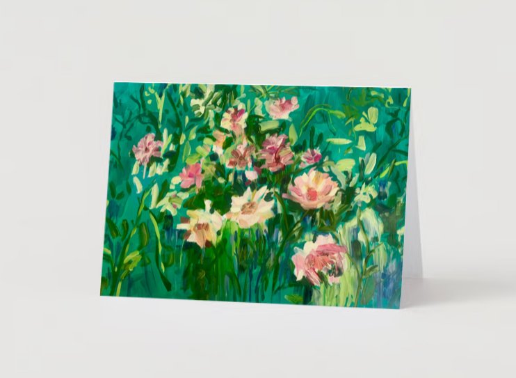 Greeting card floral
