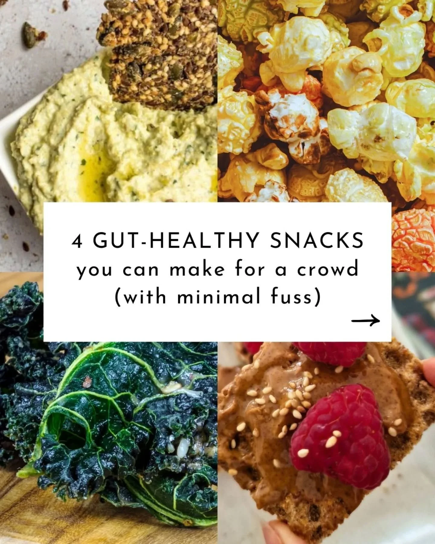 Settling in to re-watch that epic Bad Bunny performance for the gazillionth time? Just want some nibbles?

Try these simple gut-friendly snack recipes, packed with fibre, antioxidants, micronutrients and healthy fats.

❤️💃🏽❤️