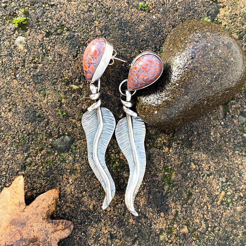 Gembone+and+Leaf+Post+Earrings-1.jpg