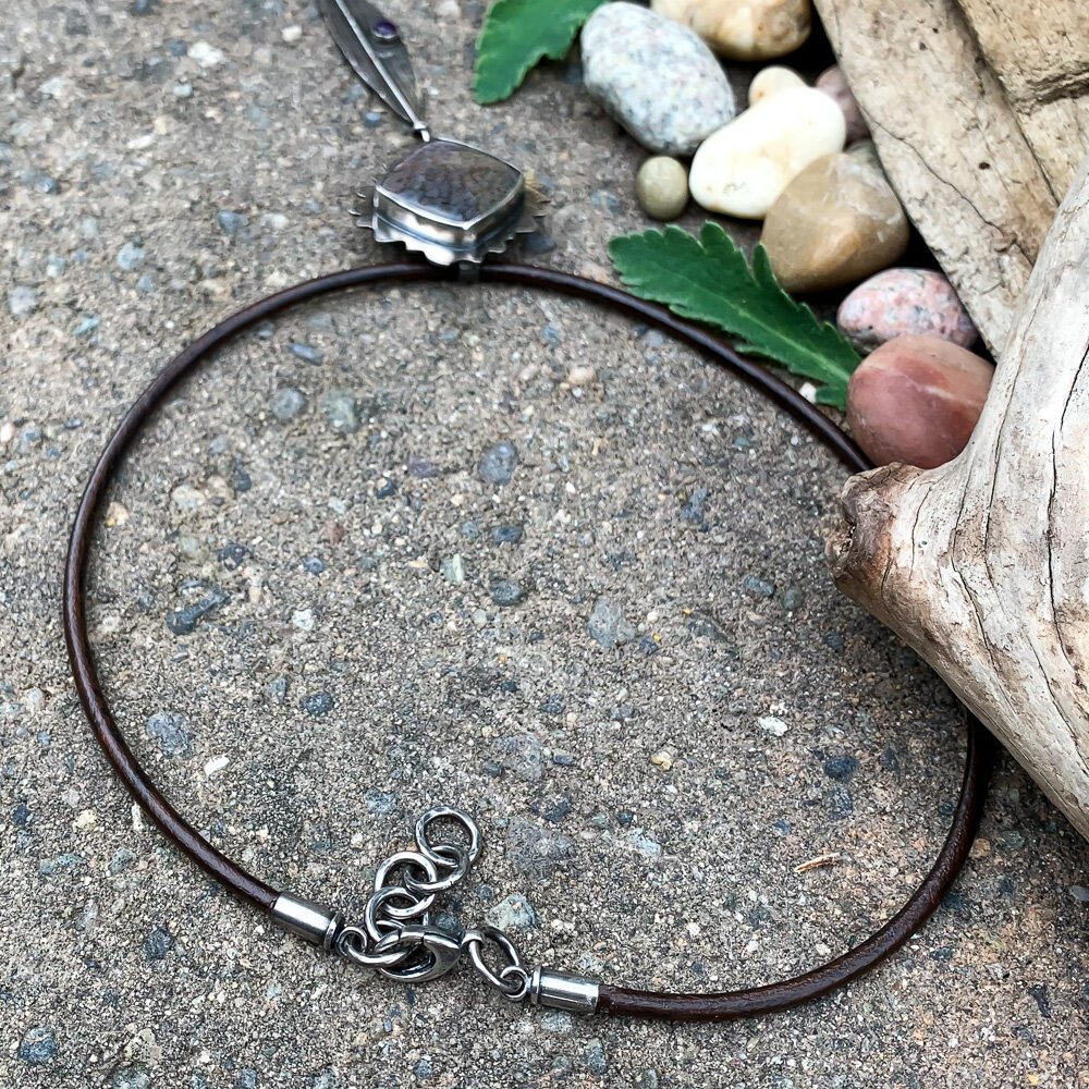 Gembone+and+Willow+Leaf+Pendant+with+Amethyst-7.jpg