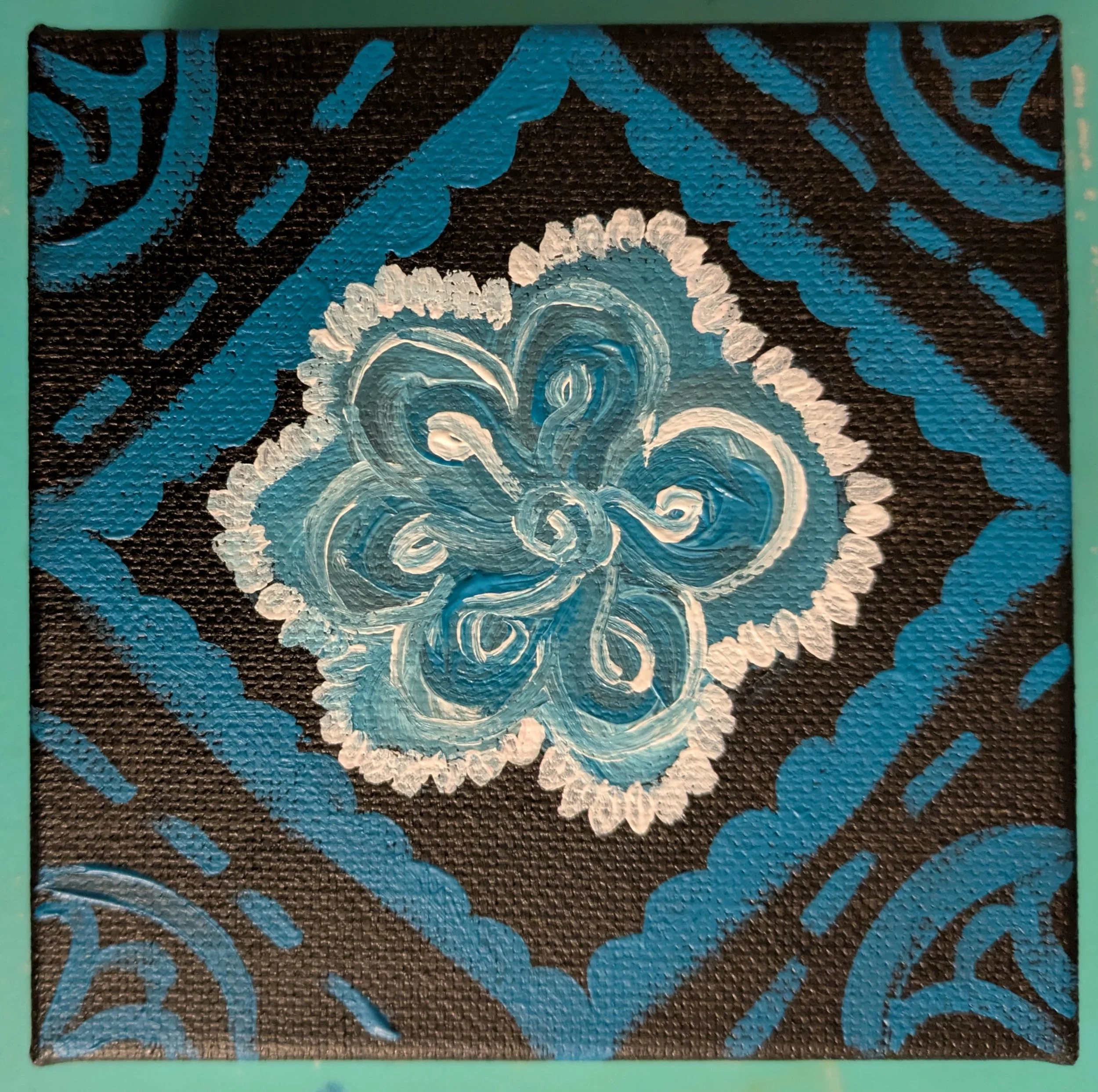 Blue Flower Pattern 2