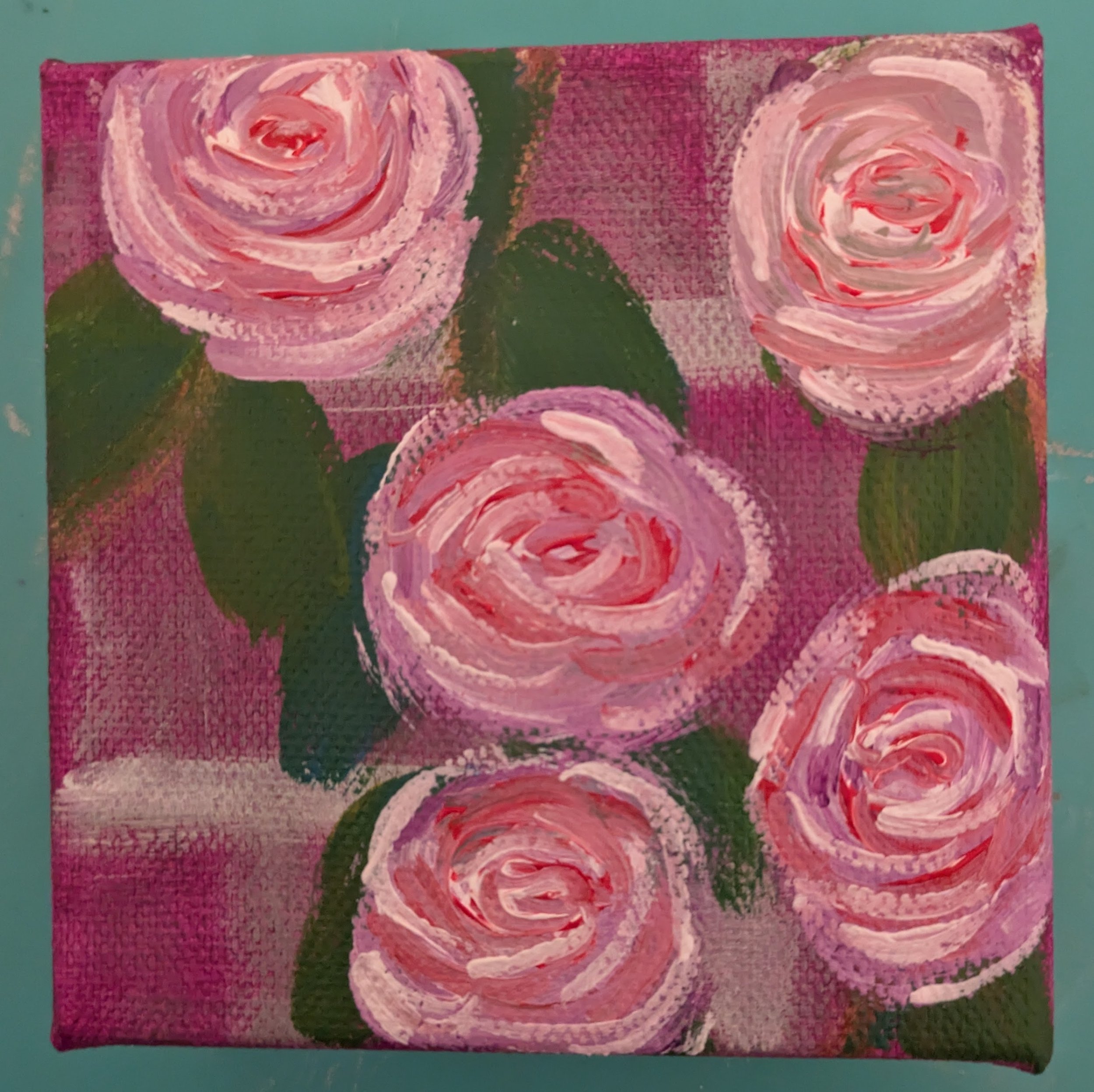 Rose Covered Brick