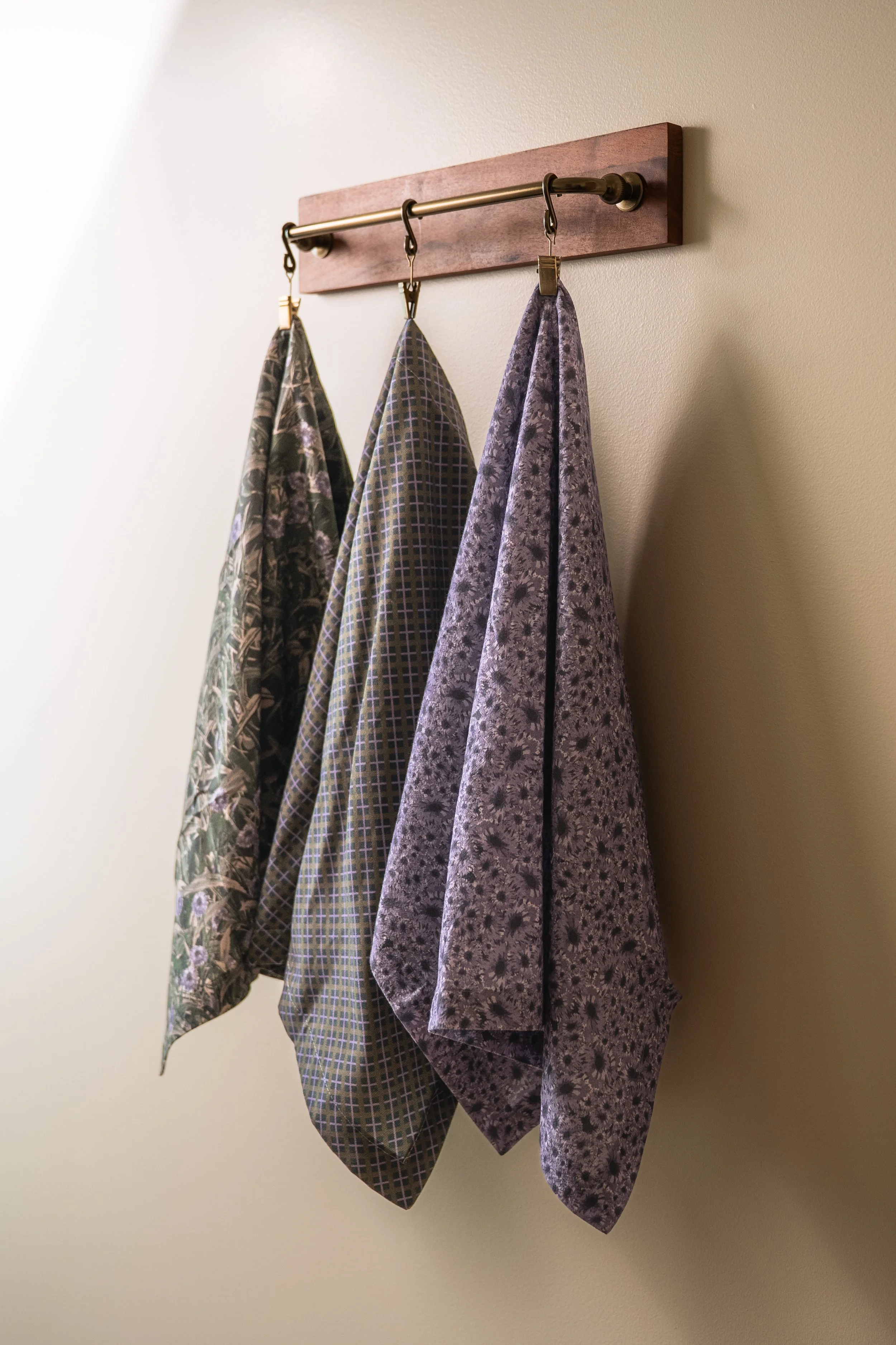 Bachelor Button Dish Towels